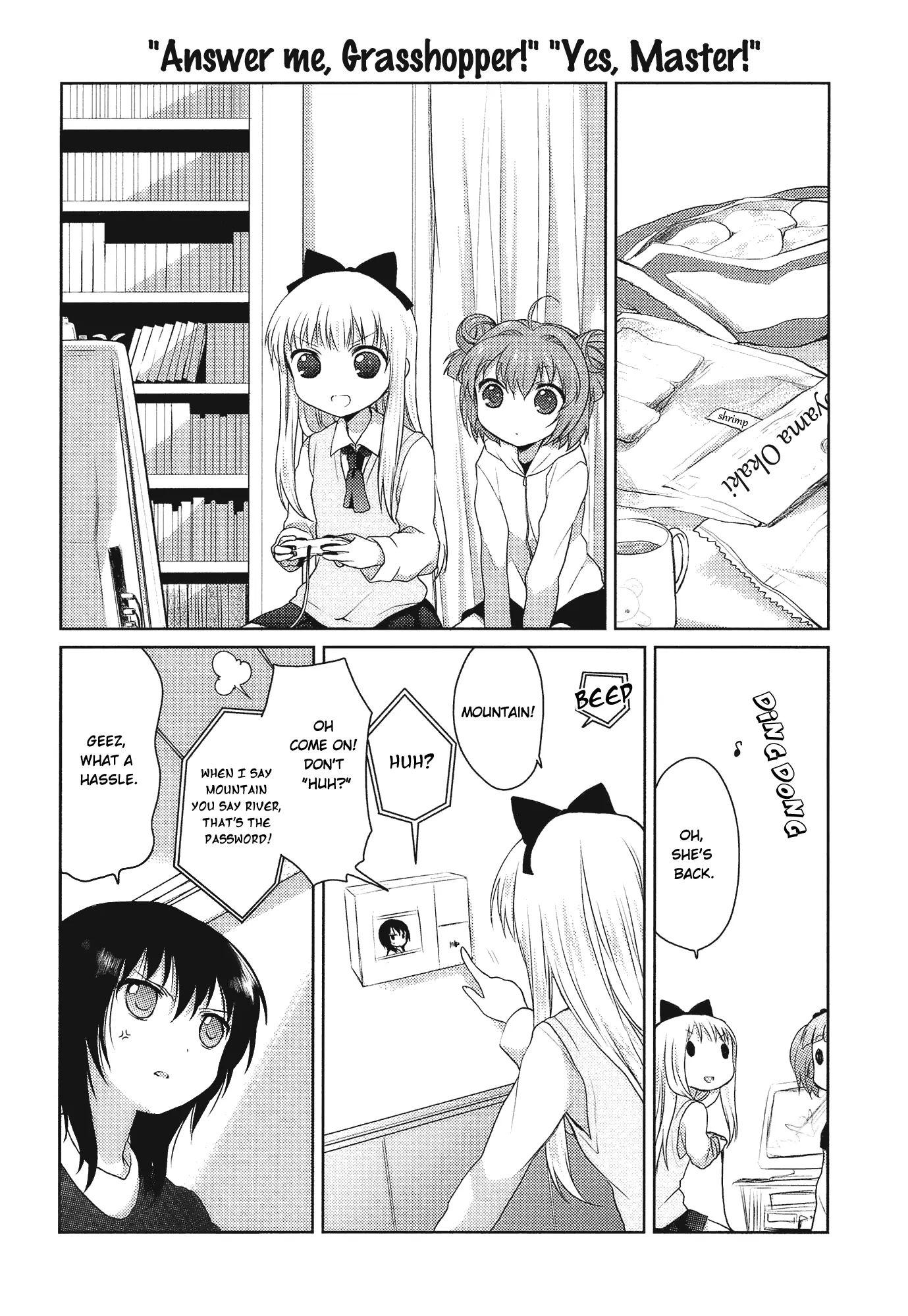 Yuru Yuri - Vol.1 Chapter 10: The Summer 2009 Home Visit