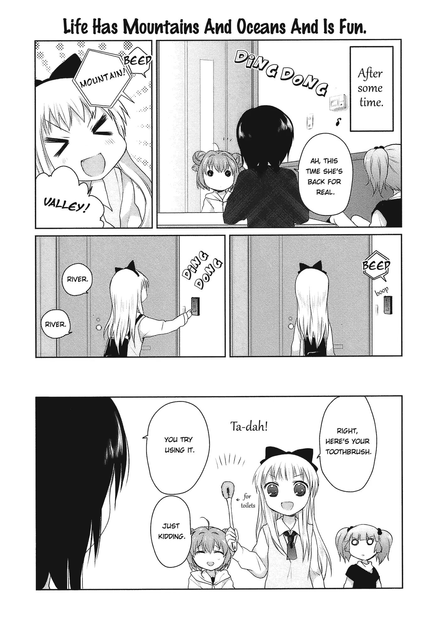 Yuru Yuri - Vol.1 Chapter 10: The Summer 2009 Home Visit