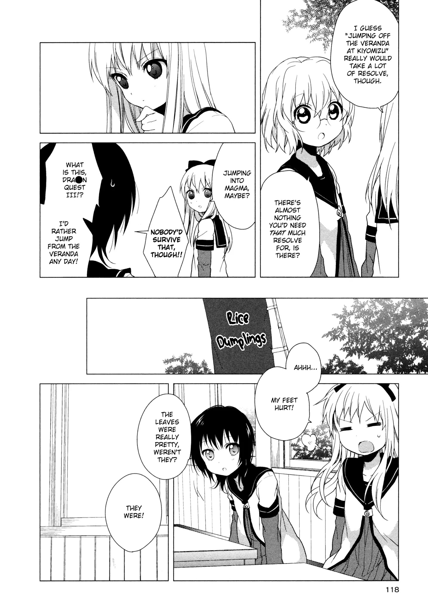 Yuru Yuri - Chapter 40: Class Outing, Autumn 2010