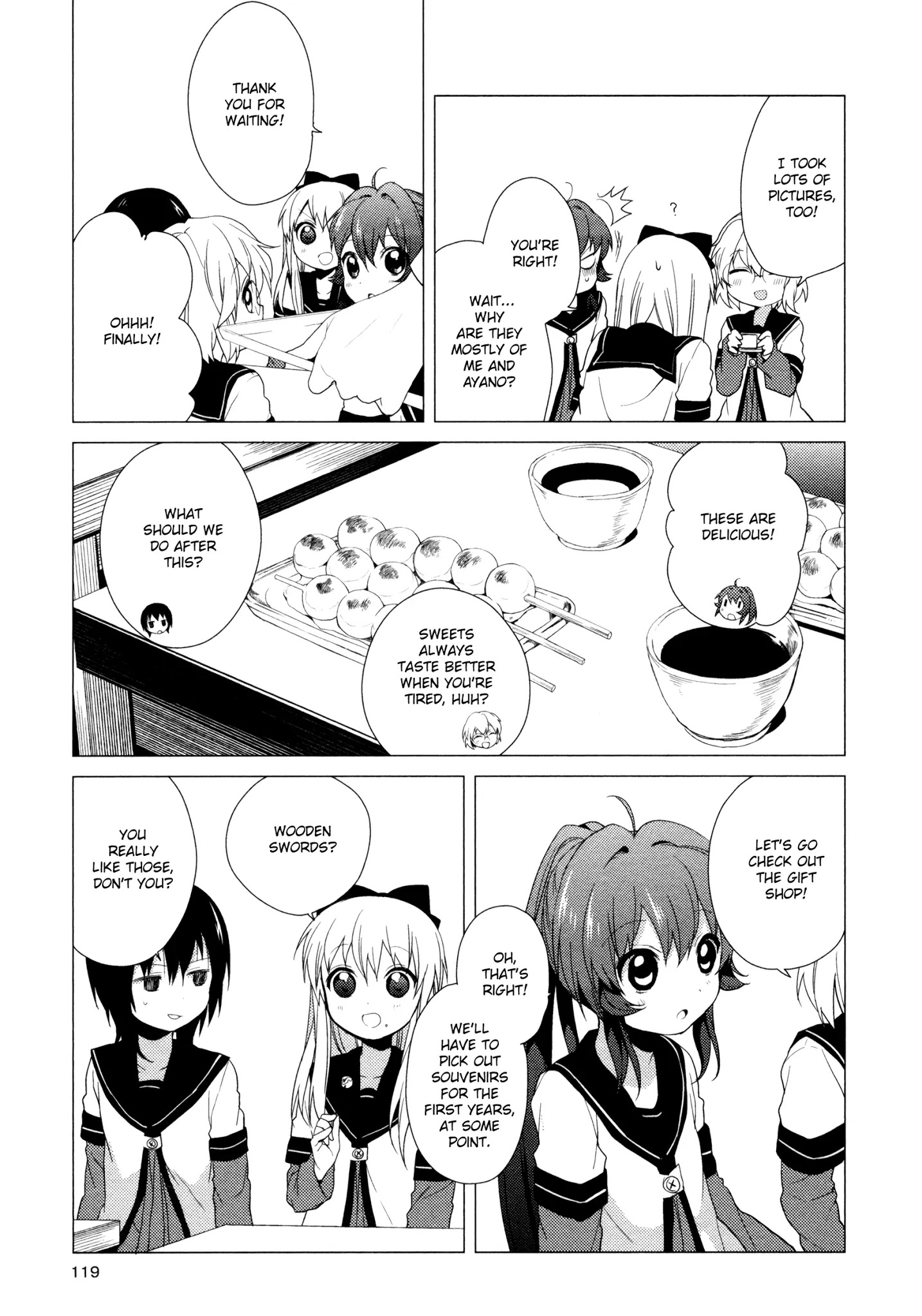 Yuru Yuri - Chapter 40: Class Outing, Autumn 2010