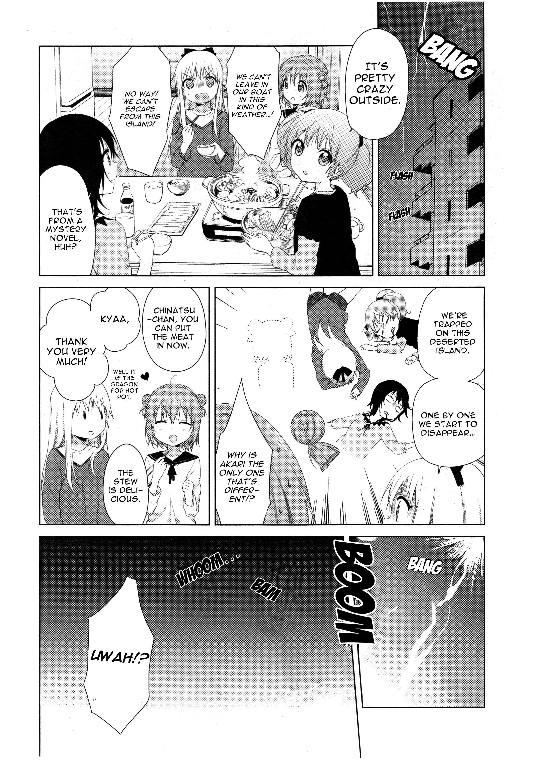 Yuru Yuri - Vol.11 Chapter 73: Earthquake, Thunder, Hot Pot, Akari