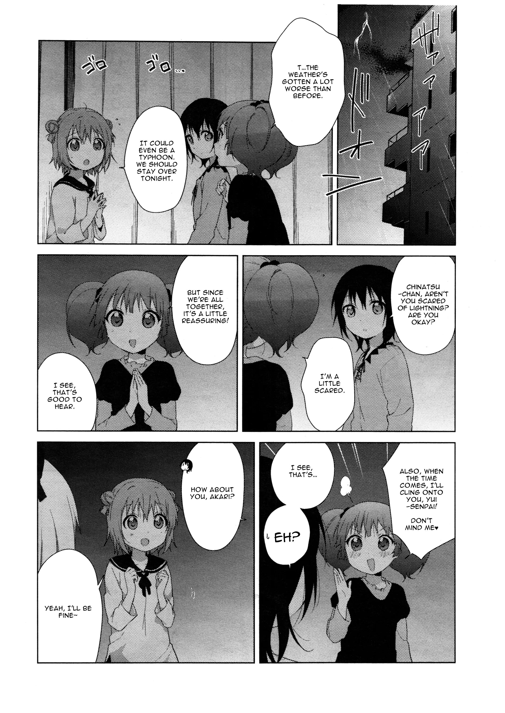 Yuru Yuri - Vol.11 Chapter 73: Earthquake, Thunder, Hot Pot, Akari