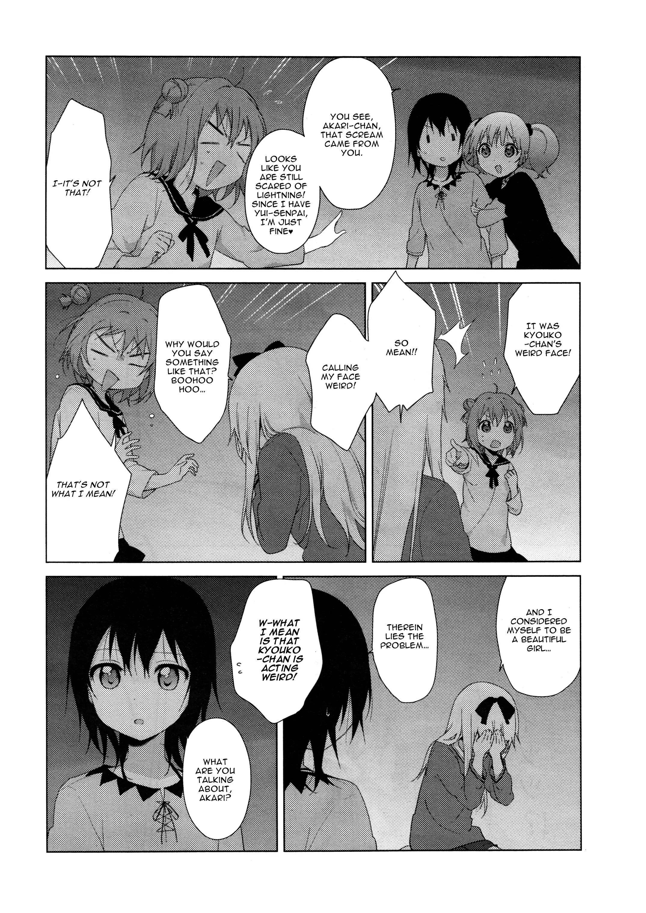 Yuru Yuri - Vol.11 Chapter 73: Earthquake, Thunder, Hot Pot, Akari