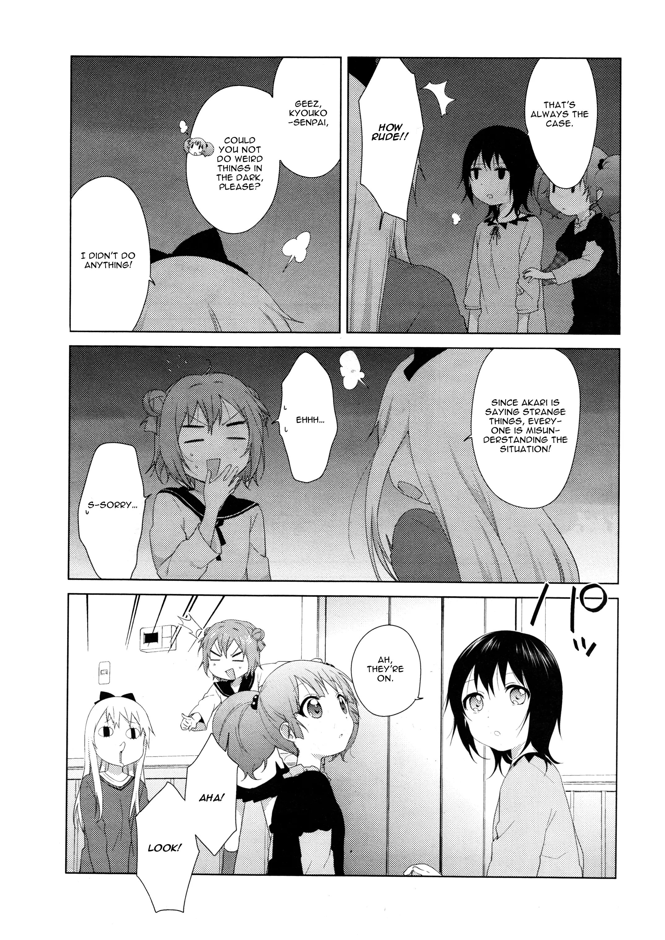 Yuru Yuri - Vol.11 Chapter 73: Earthquake, Thunder, Hot Pot, Akari