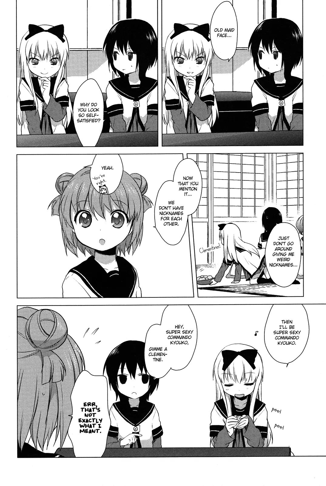 Yuru Yuri - Vol.3 Chapter 25: Let's Give Each Other Nicknames