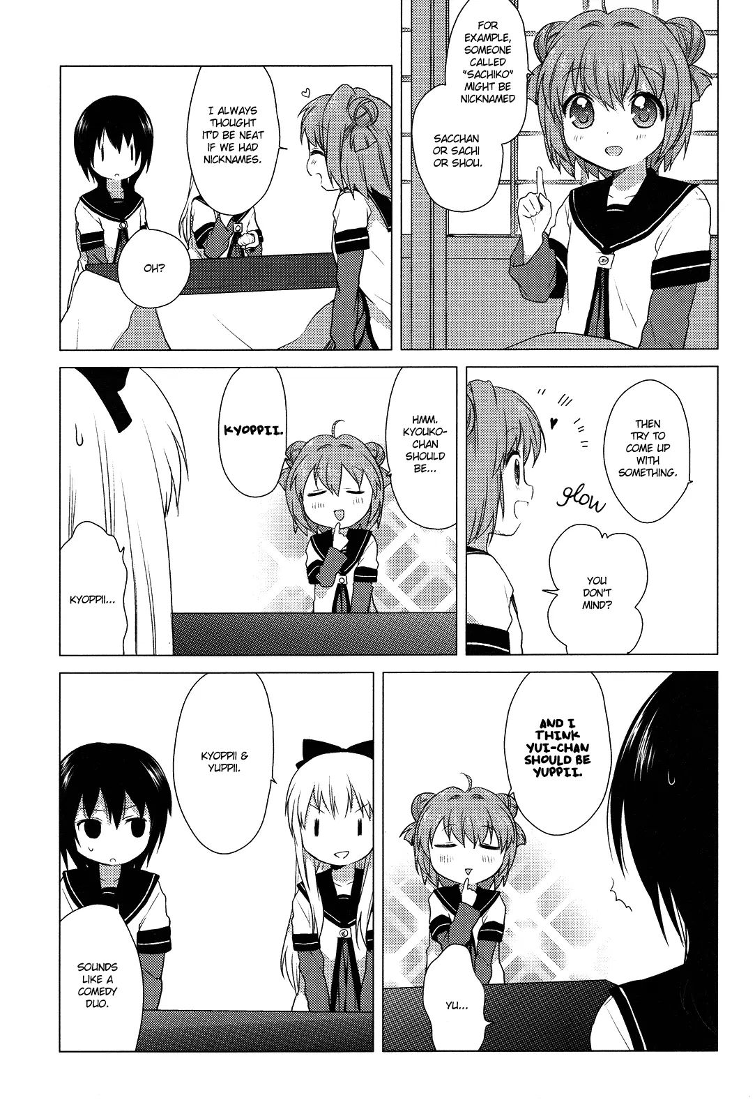 Yuru Yuri - Vol.3 Chapter 25: Let's Give Each Other Nicknames