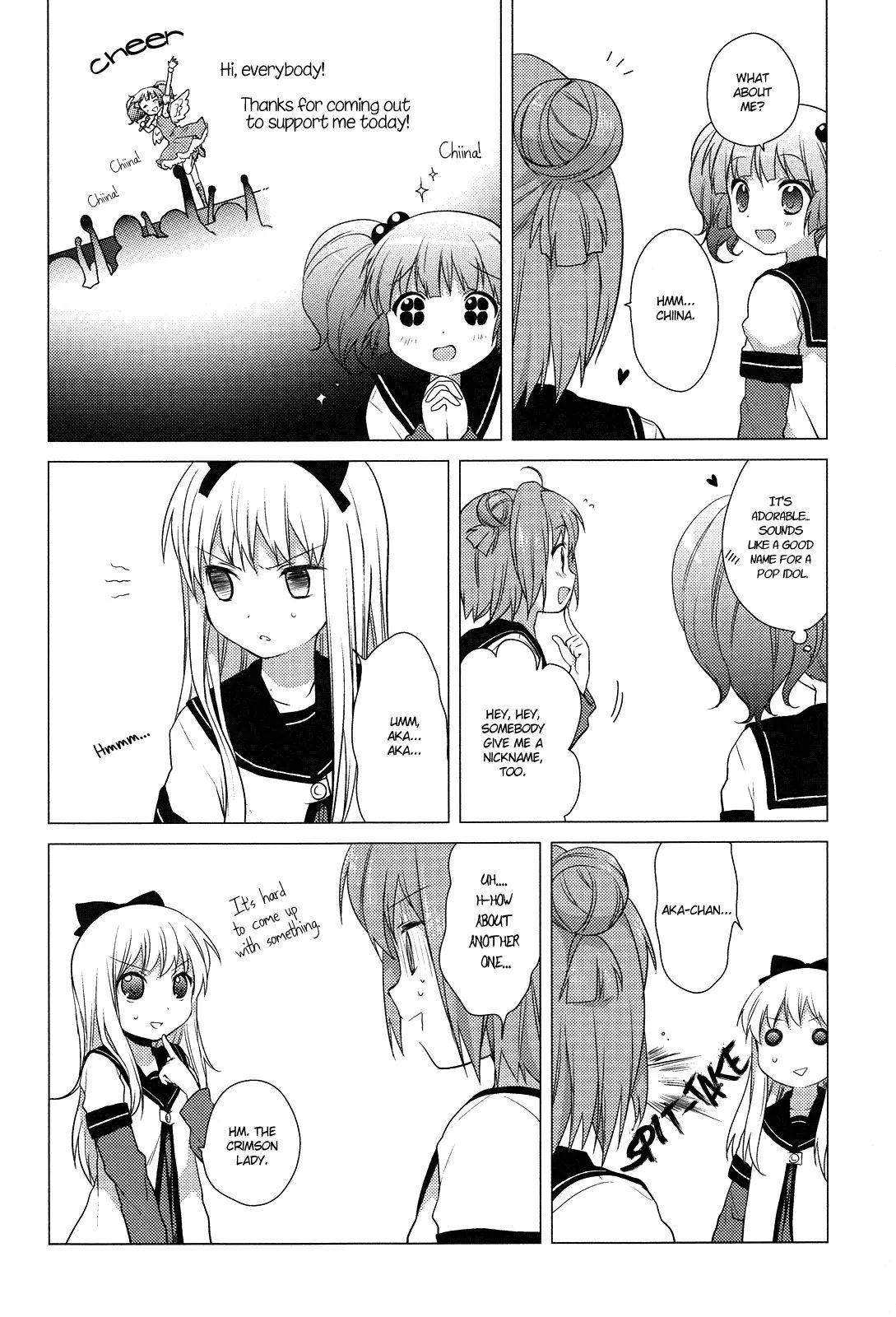 Yuru Yuri - Vol.3 Chapter 25: Let's Give Each Other Nicknames