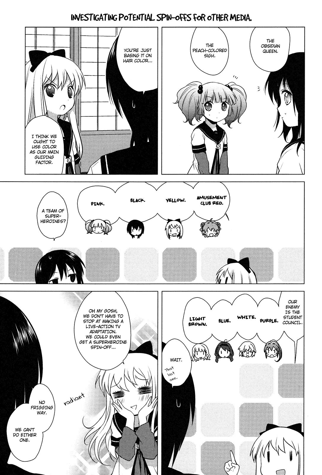 Yuru Yuri - Vol.3 Chapter 25: Let's Give Each Other Nicknames