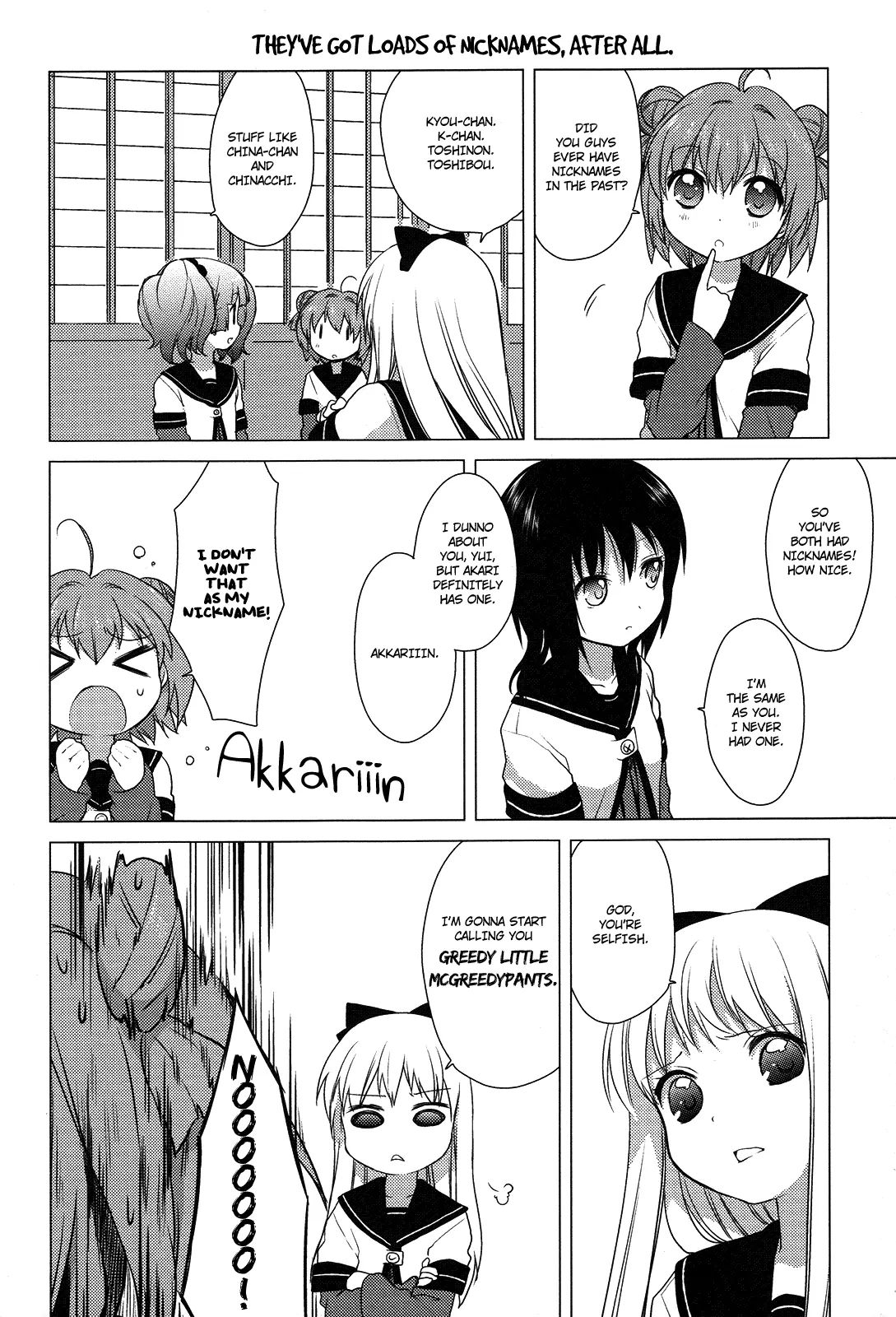 Yuru Yuri - Vol.3 Chapter 25: Let's Give Each Other Nicknames