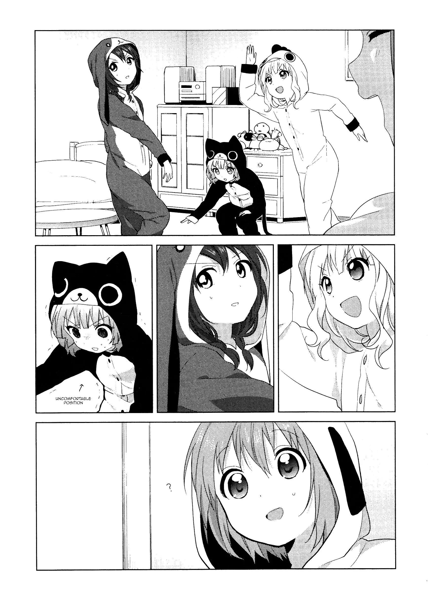 Yuru Yuri - Vol.8 Chapter 58: Pajama Party 13 Year Old Edition