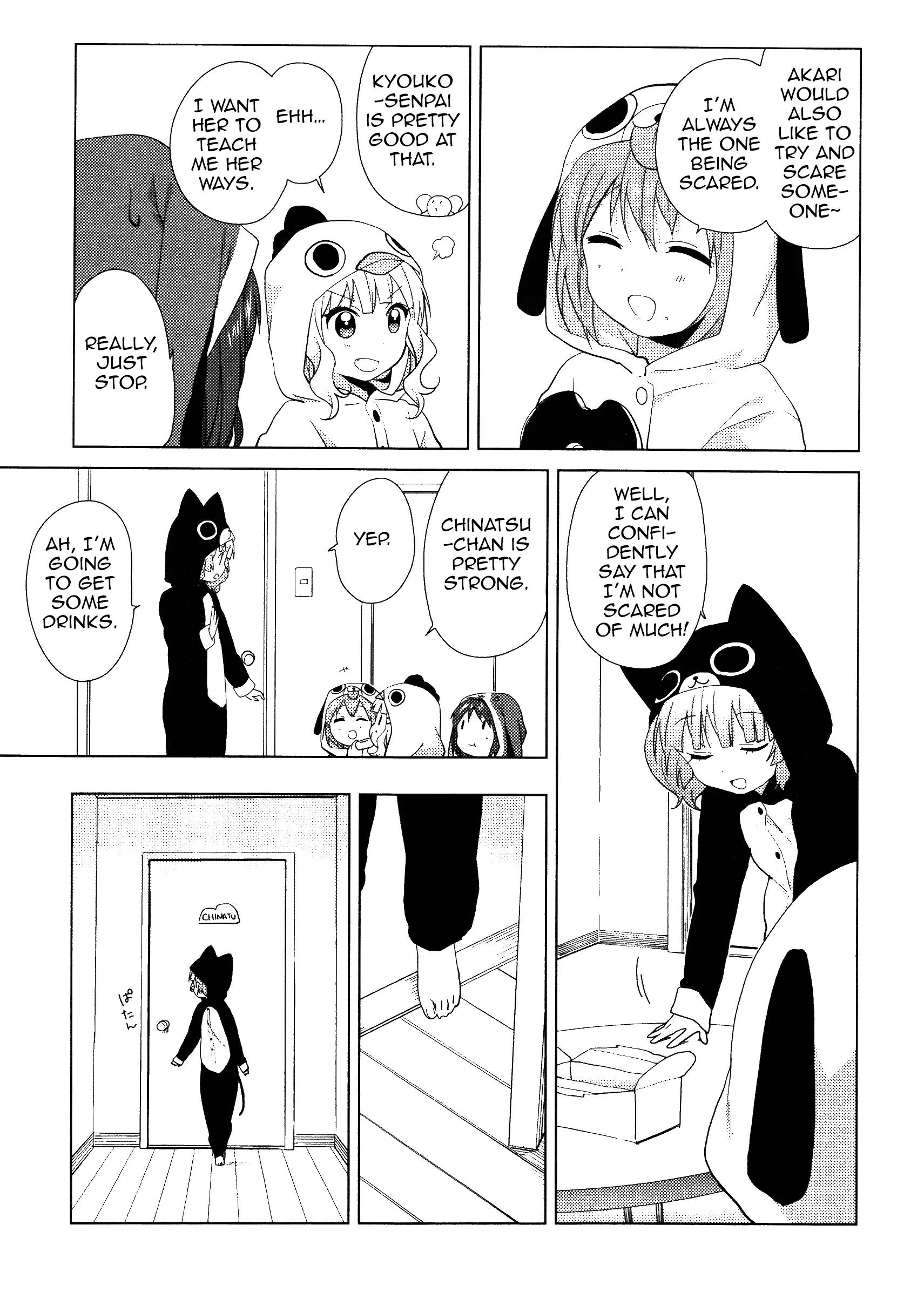 Yuru Yuri - Vol.8 Chapter 58: Pajama Party 13 Year Old Edition