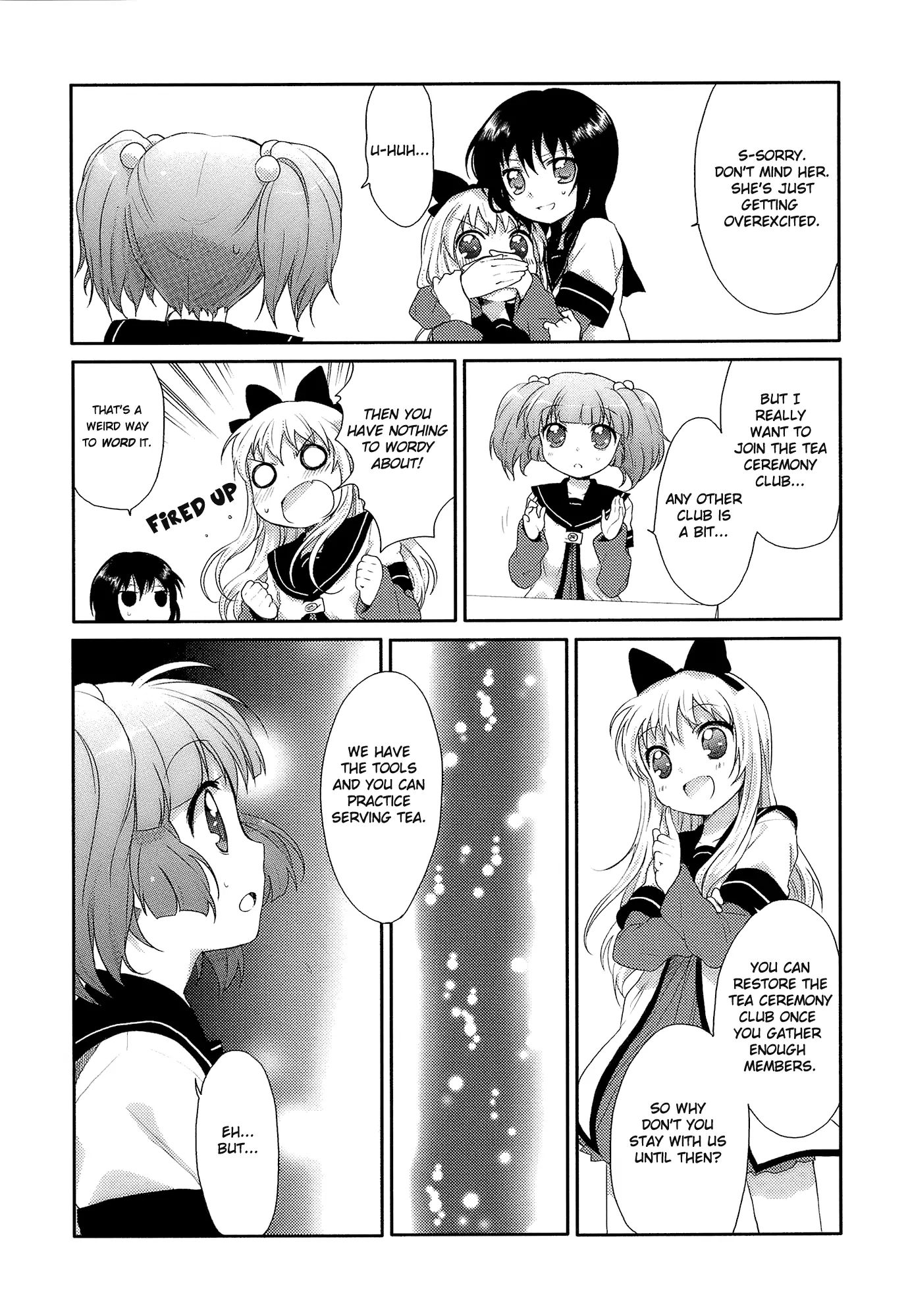 Yuru Yuri - Vol.1 Chapter 4: Becoming Friends With Mirakurun!