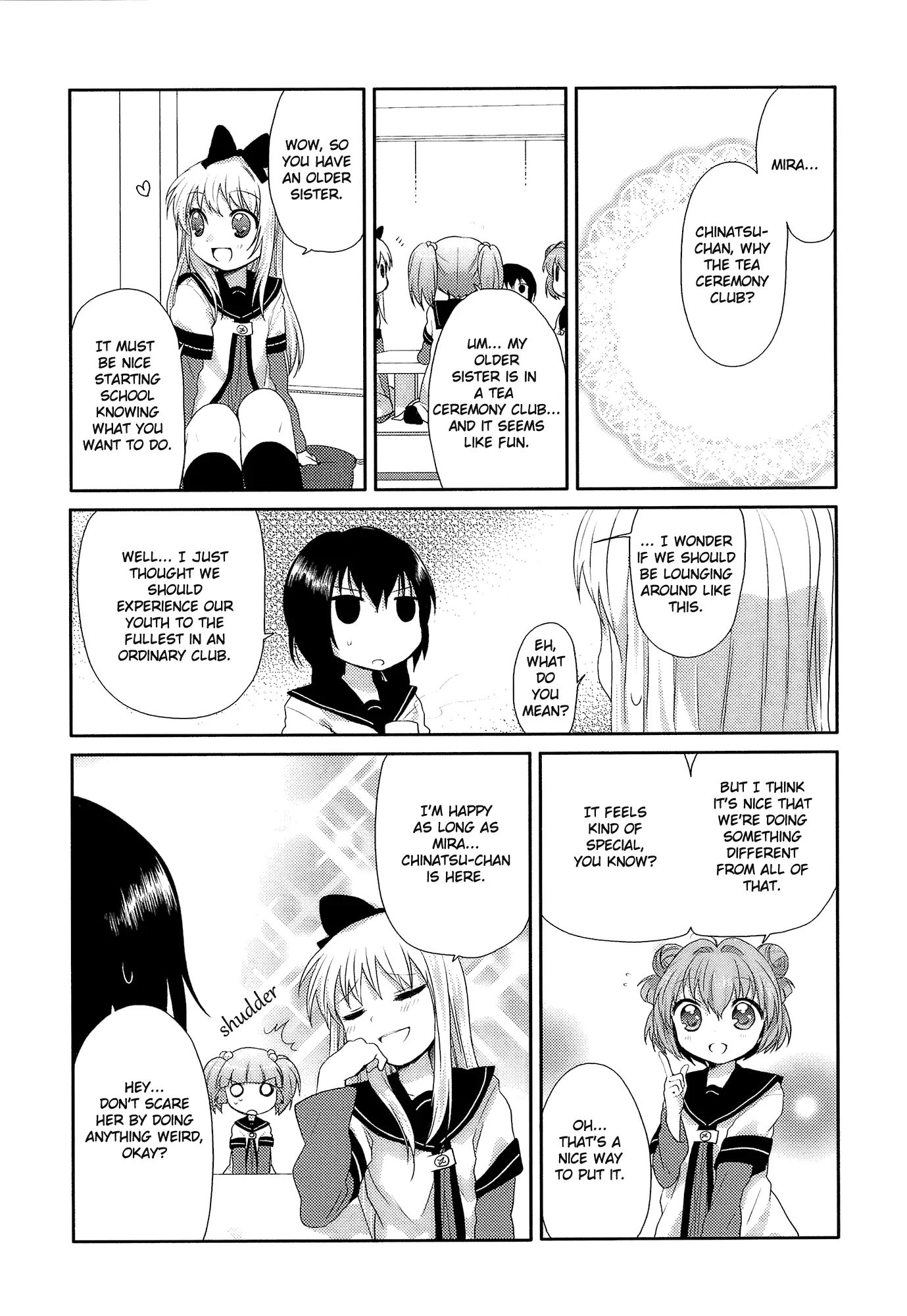 Yuru Yuri - Vol.1 Chapter 4: Becoming Friends With Mirakurun!