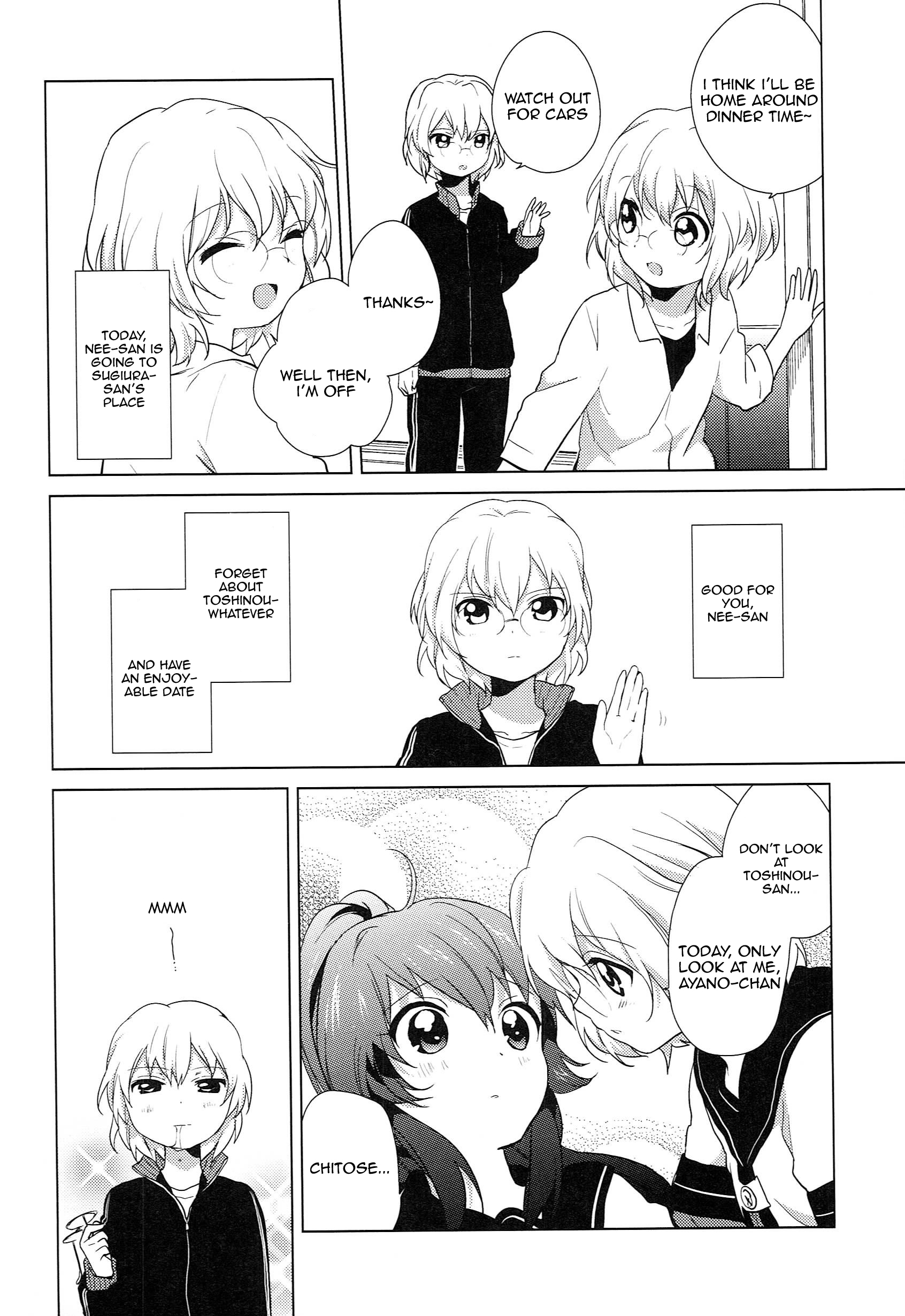 Yuru Yuri - Vol.6 Chapter 51.10: Special 8 - The Ikeda Sisters' Affairs