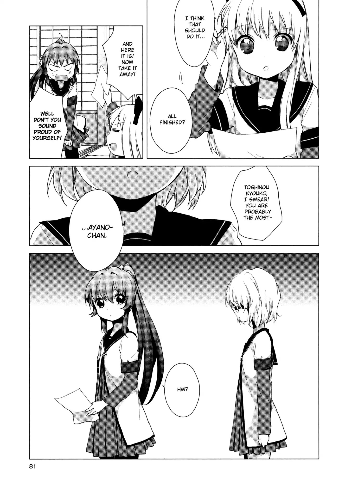 Yuru Yuri - Vol.4 Chapter 38: Alcohol And Tears, Girls And Girls