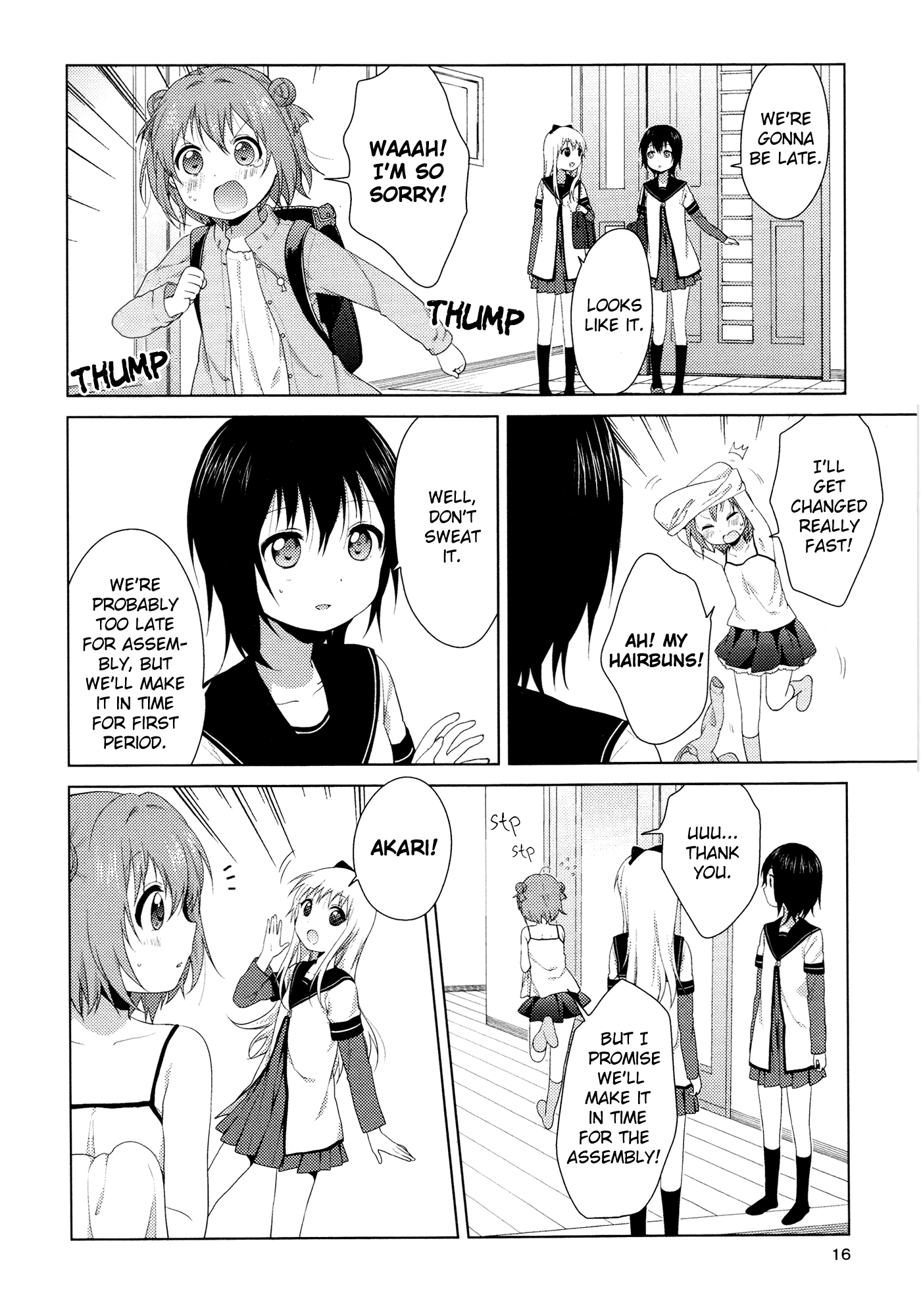 Yuru Yuri - Vol.11 Chapter 78.7: Beginnings R2: How About A Walk Around The House?