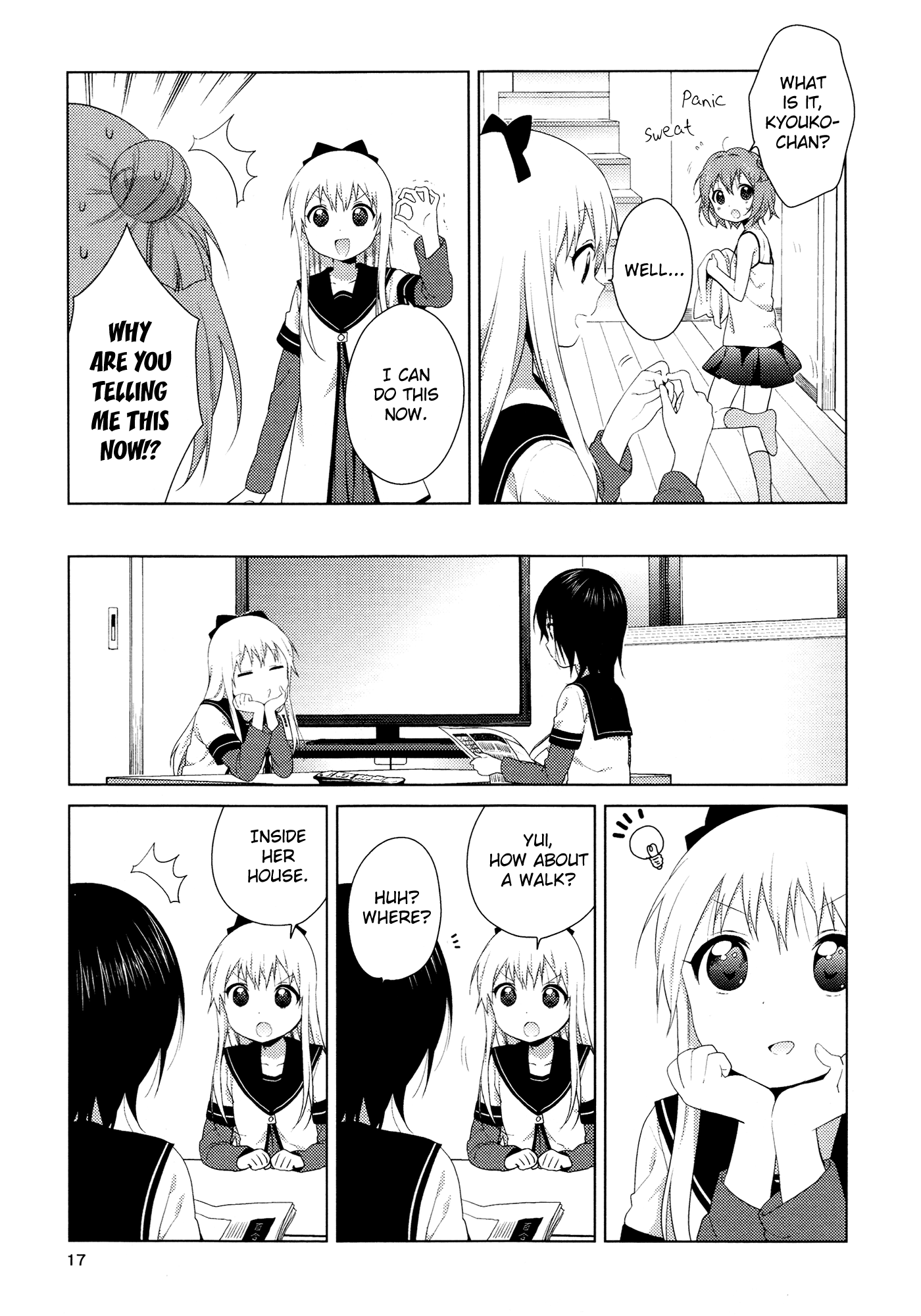 Yuru Yuri - Vol.11 Chapter 78.7: Beginnings R2: How About A Walk Around The House?