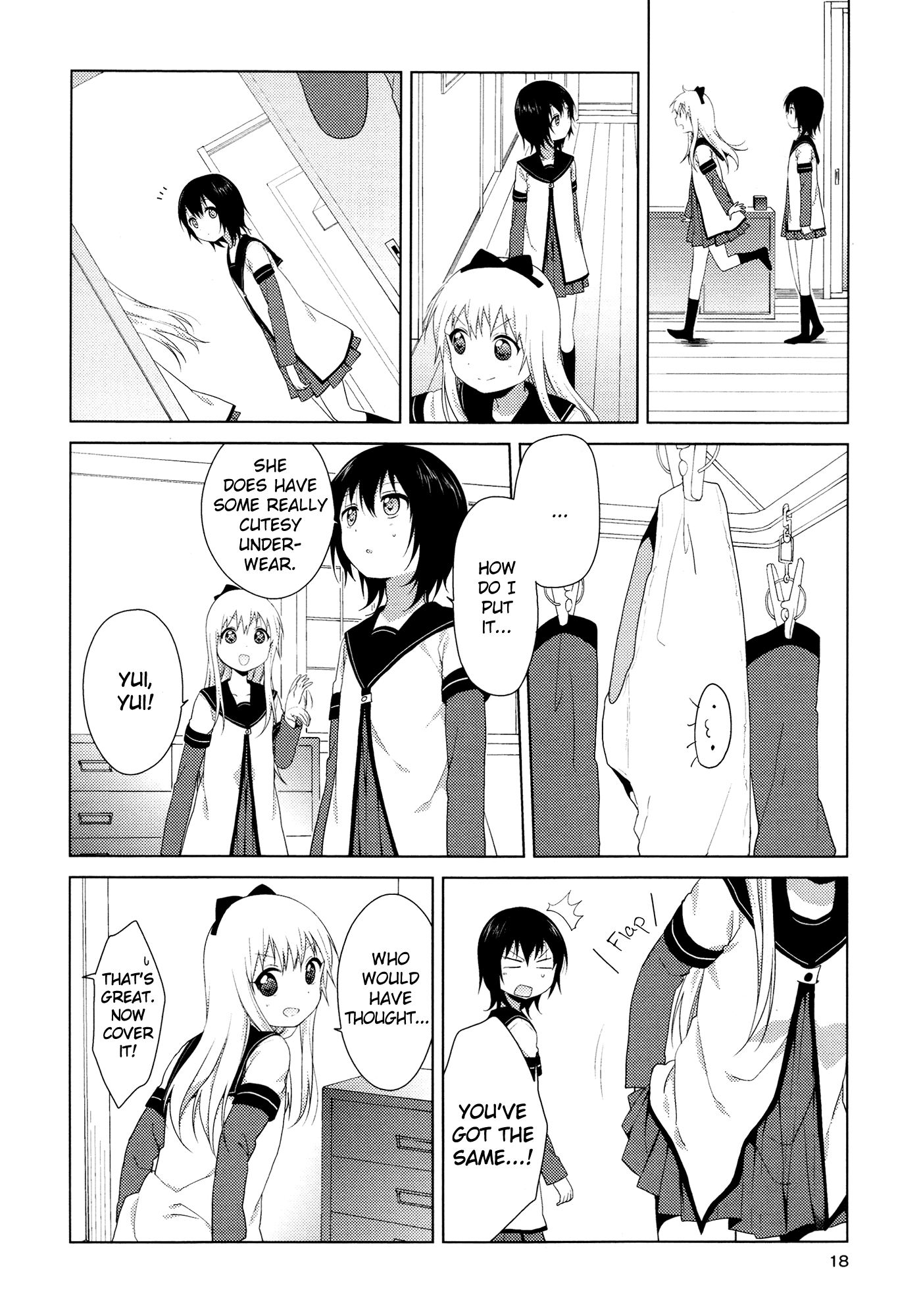 Yuru Yuri - Vol.11 Chapter 78.7: Beginnings R2: How About A Walk Around The House?