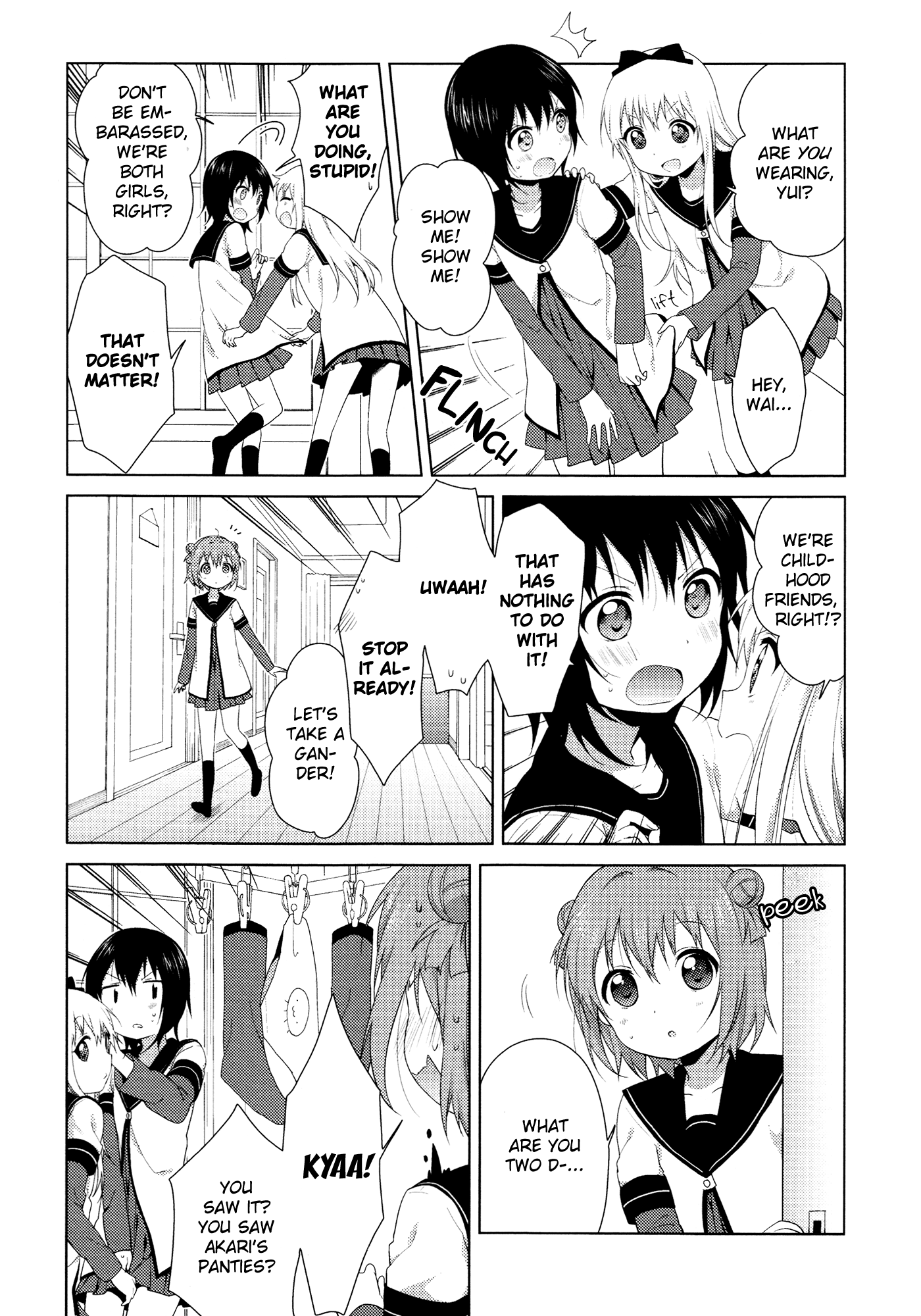 Yuru Yuri - Vol.11 Chapter 78.7: Beginnings R2: How About A Walk Around The House?