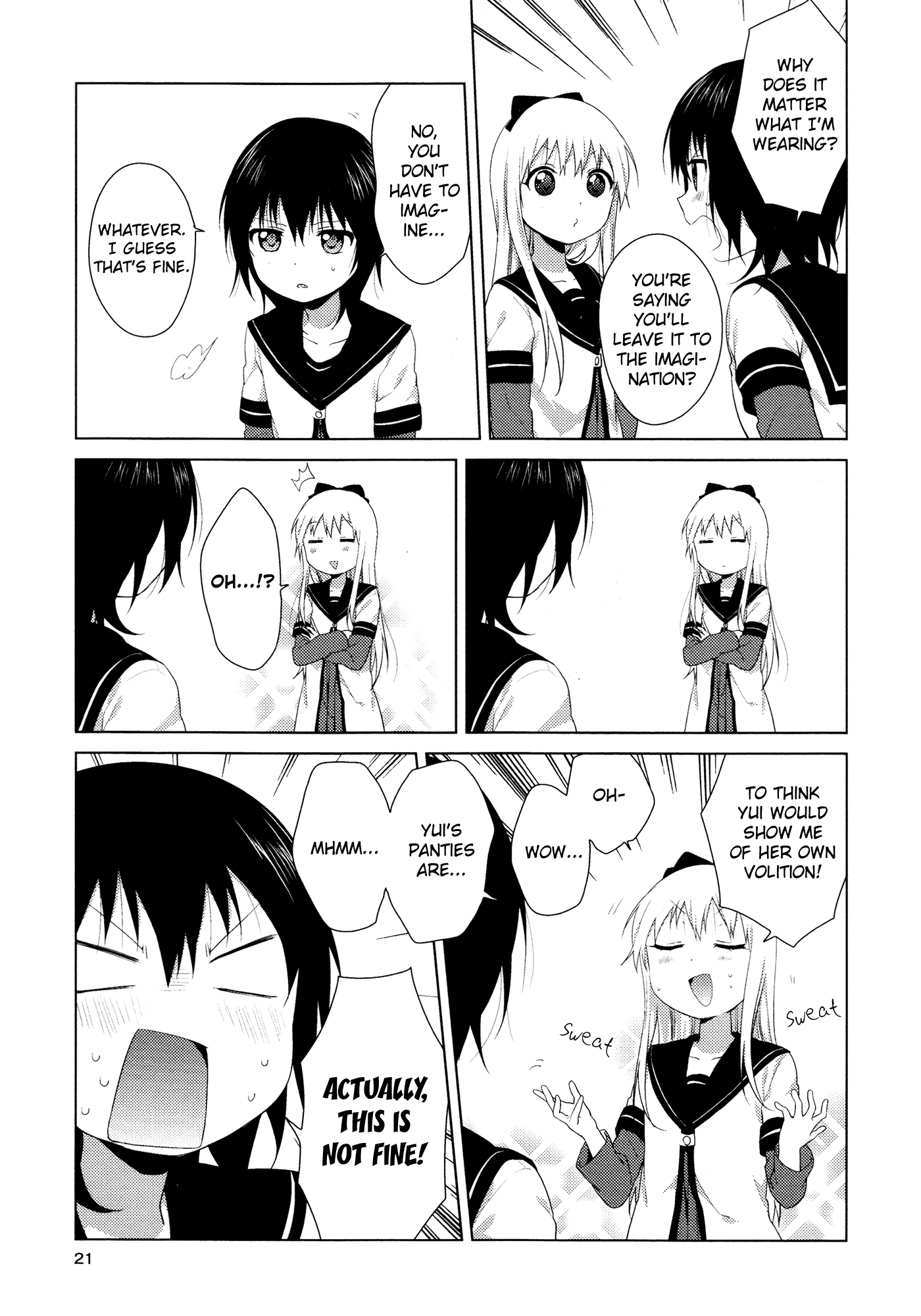 Yuru Yuri - Vol.11 Chapter 78.7: Beginnings R2: How About A Walk Around The House?