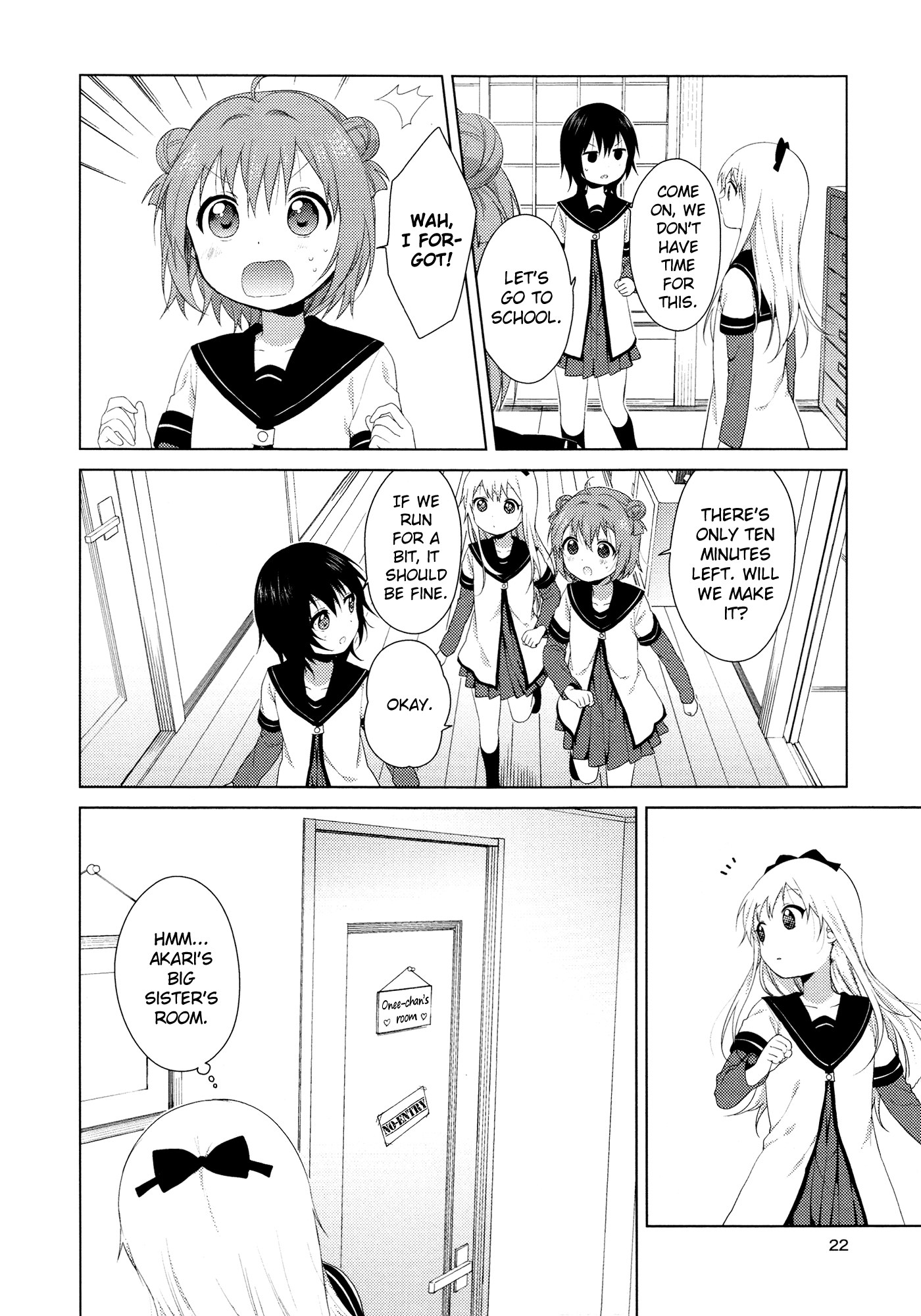 Yuru Yuri - Vol.11 Chapter 78.7: Beginnings R2: How About A Walk Around The House?