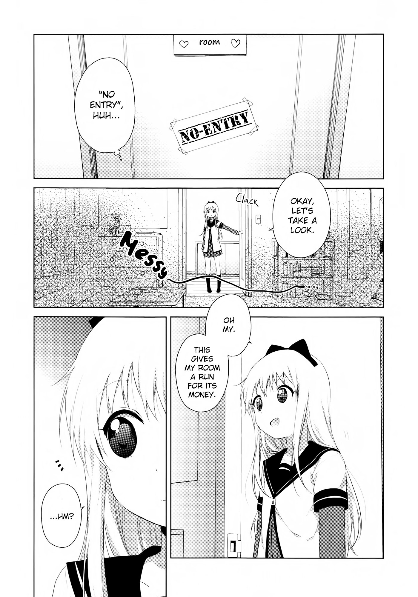 Yuru Yuri - Vol.11 Chapter 78.7: Beginnings R2: How About A Walk Around The House?