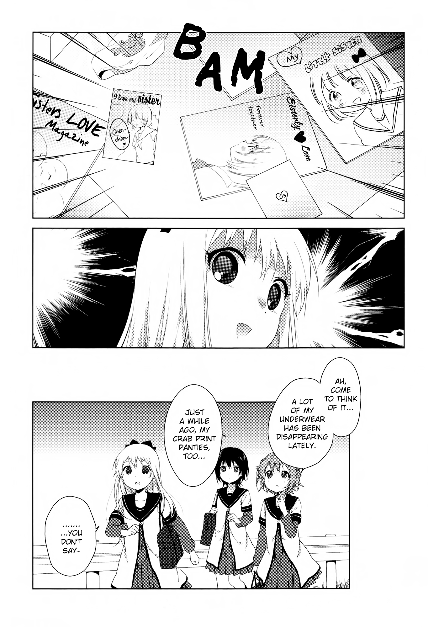 Yuru Yuri - Vol.11 Chapter 78.7: Beginnings R2: How About A Walk Around The House?