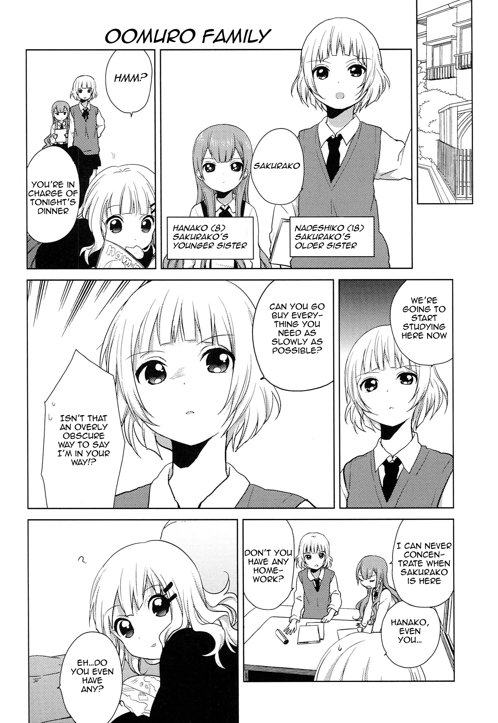 Yuru Yuri - Vol.6 Chapter 51.09: Special 7 - The Events Of Each Sister