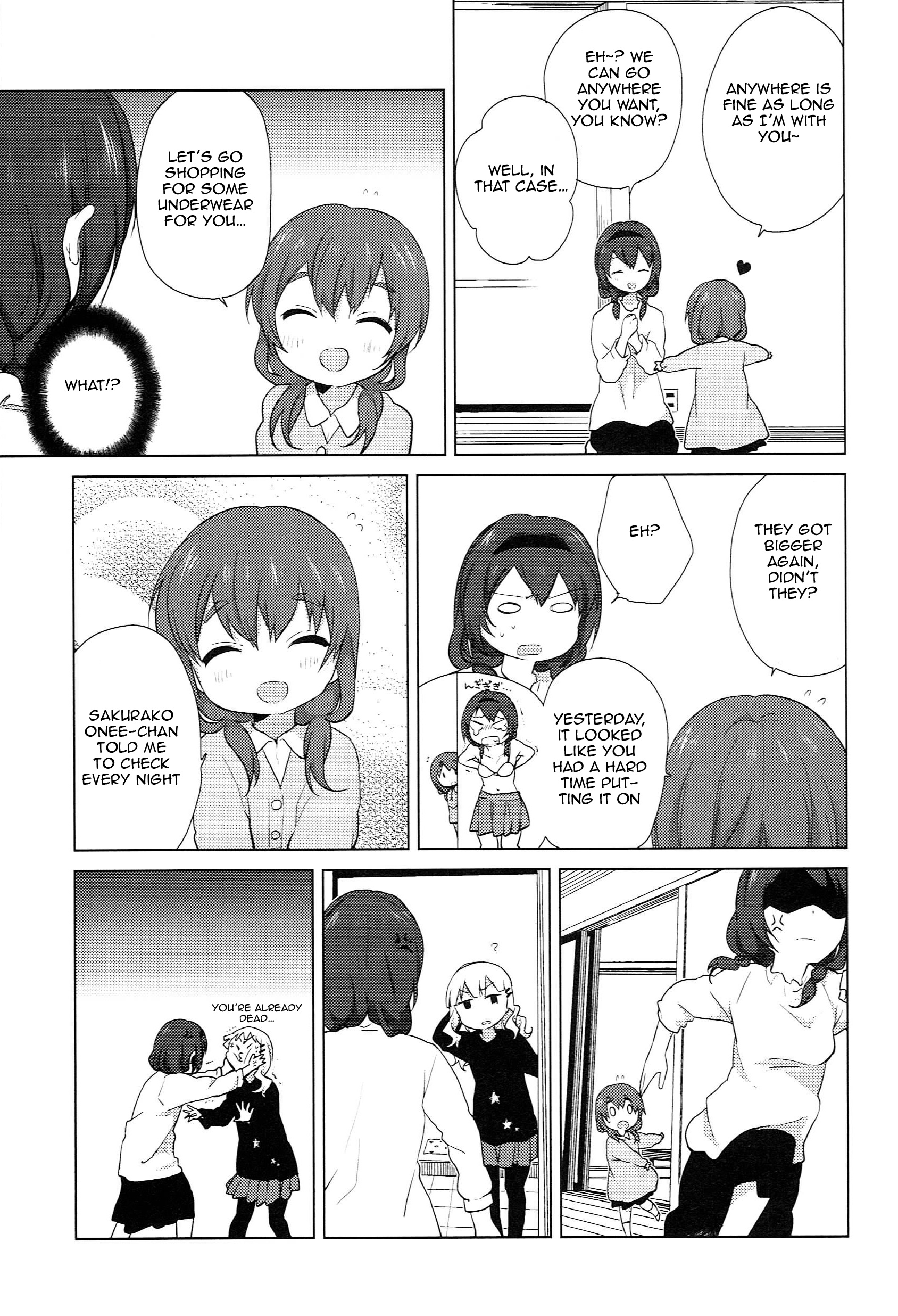 Yuru Yuri - Vol.6 Chapter 51.09: Special 7 - The Events Of Each Sister