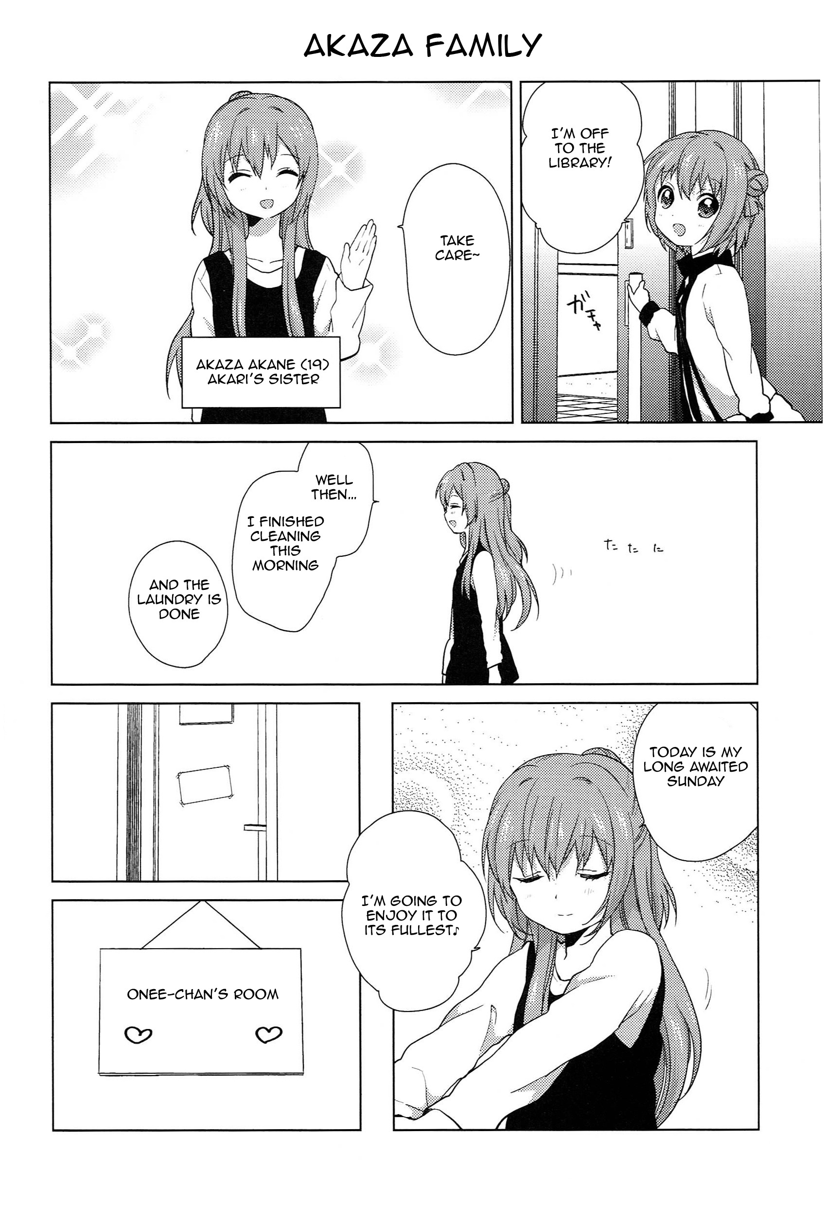 Yuru Yuri - Vol.6 Chapter 51.09: Special 7 - The Events Of Each Sister