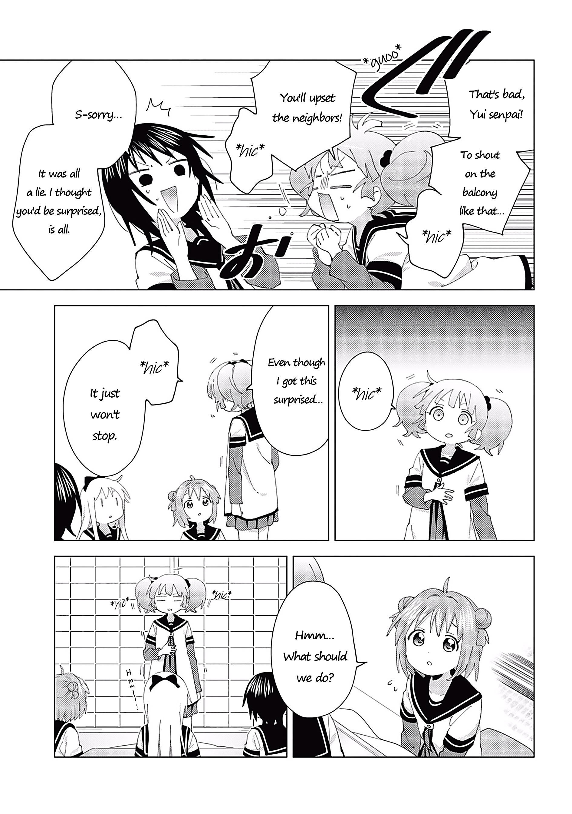 Yuru Yuri - Vol.22 Chapter 182: Hiccup