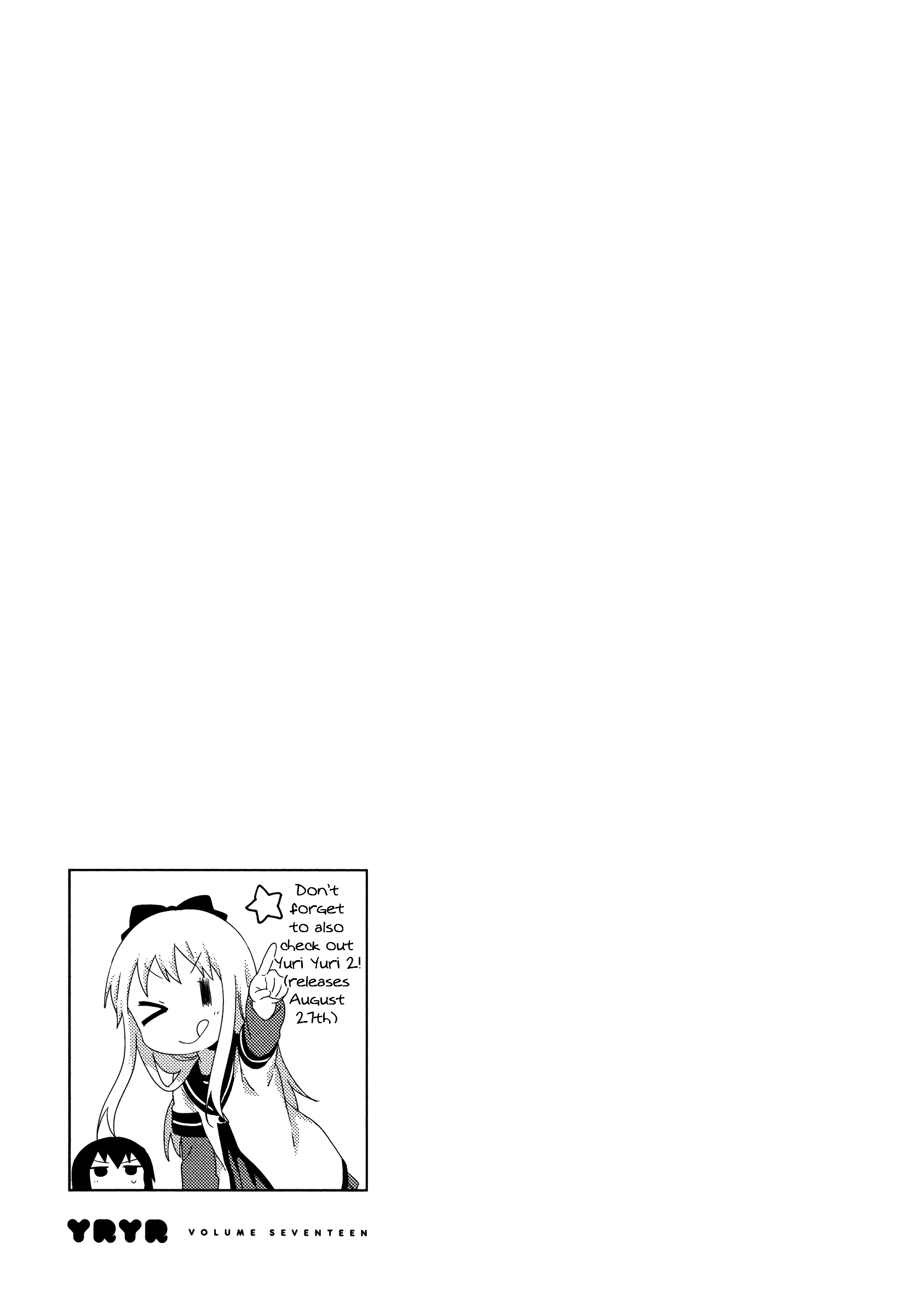 Yuru Yuri - Vol.17 Chapter 137: Between Yui And Me...