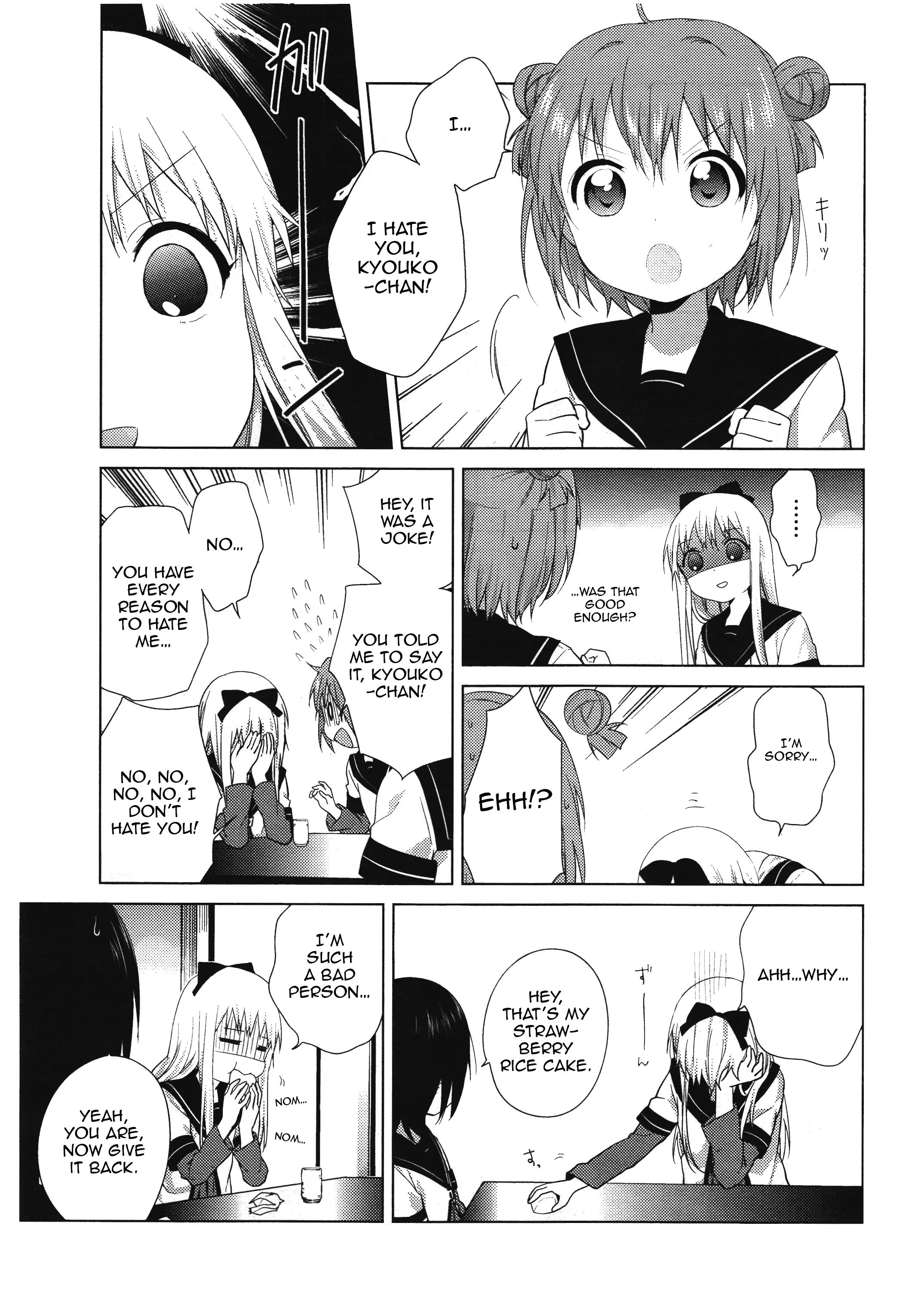 Yuru Yuri - Vol.10 Chapter 65: Love? Hate?