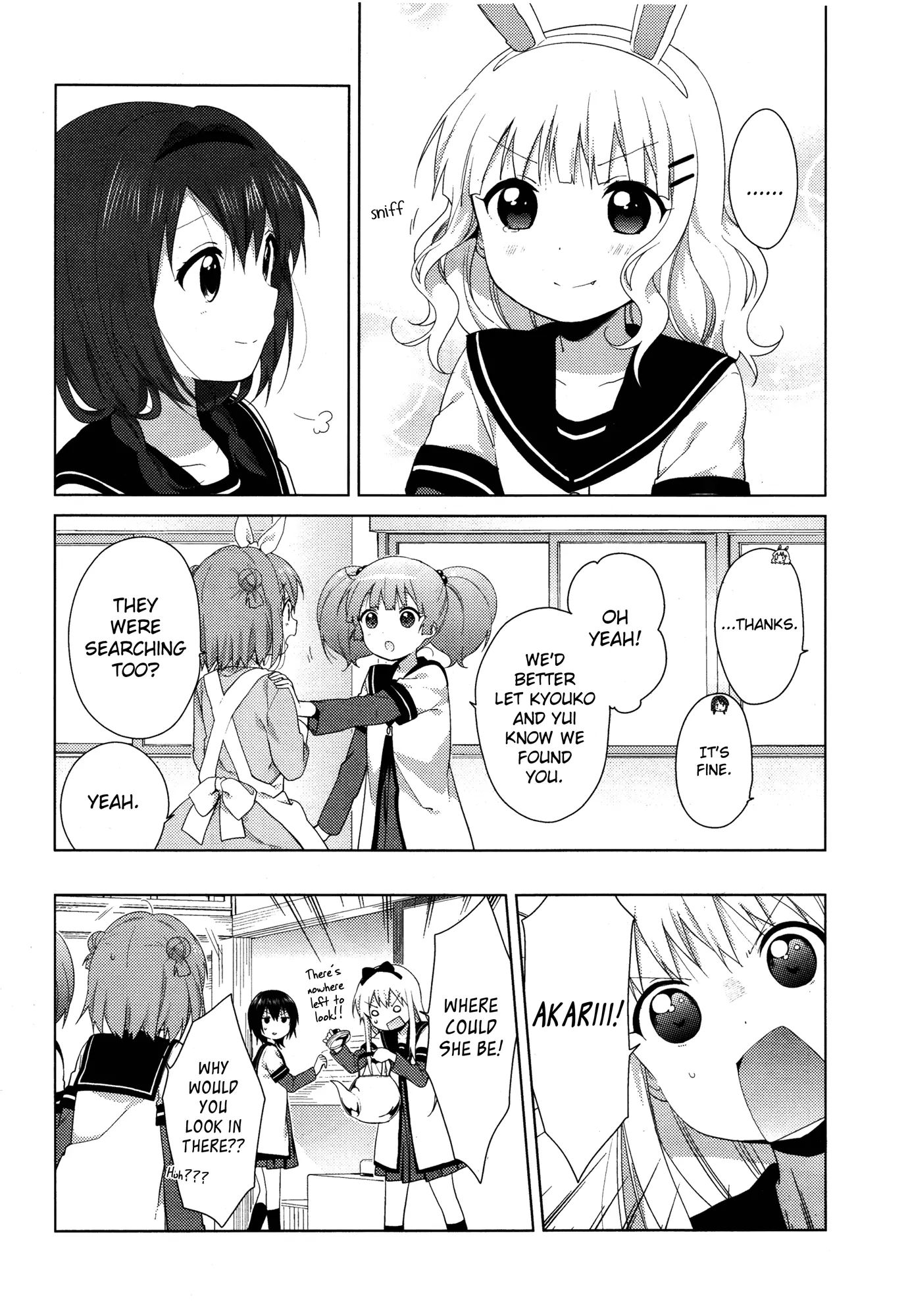 Yuru Yuri - Vol.13 Chapter 100: The Great Escape