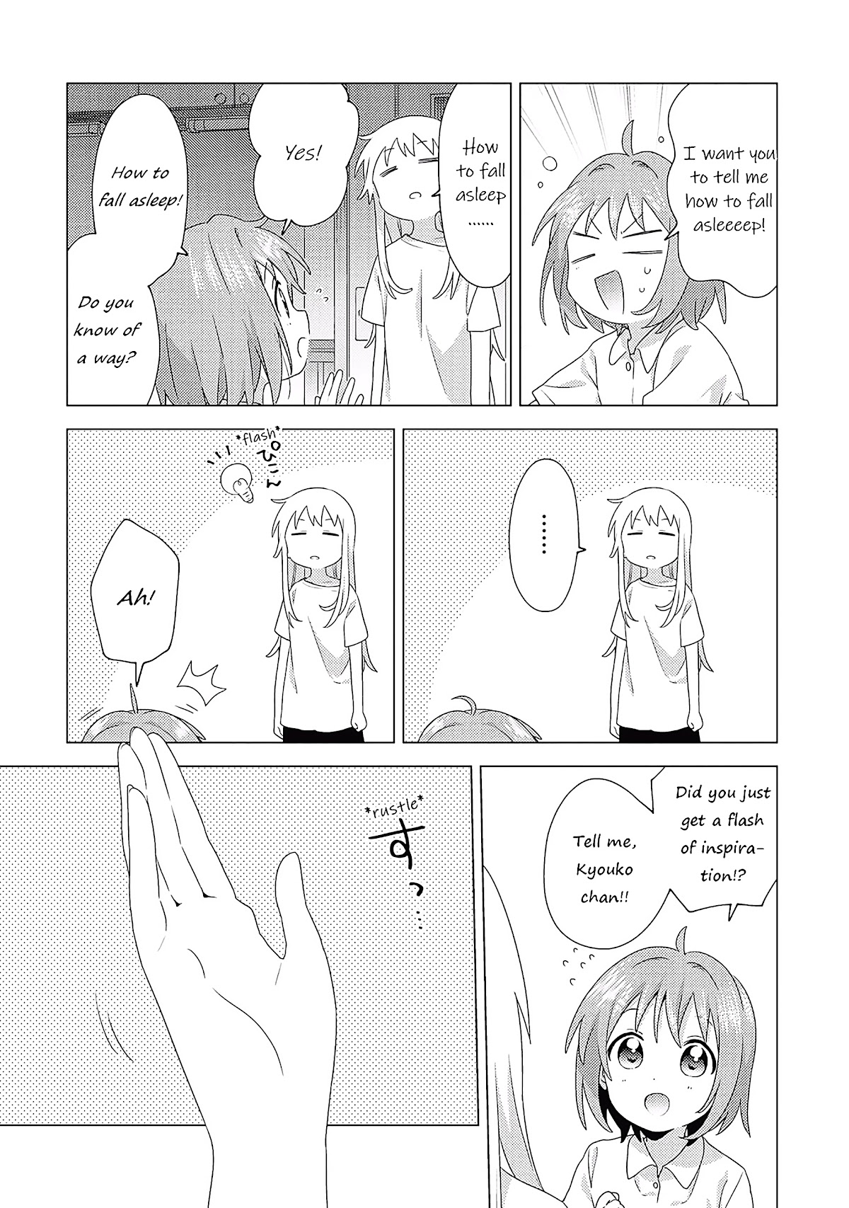 Yuru Yuri - Chapter 175: How To Become Sleepy