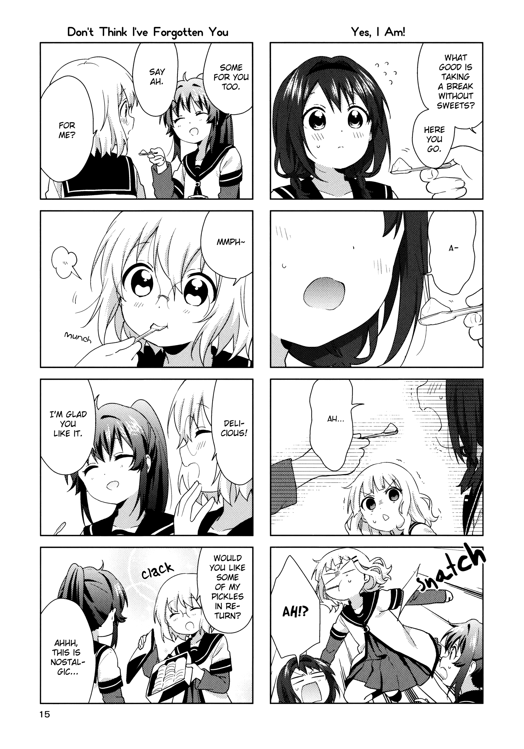 Yuru Yuri - Vol.17 Chapter 138.5: One Day Of Nanamori Junior High School