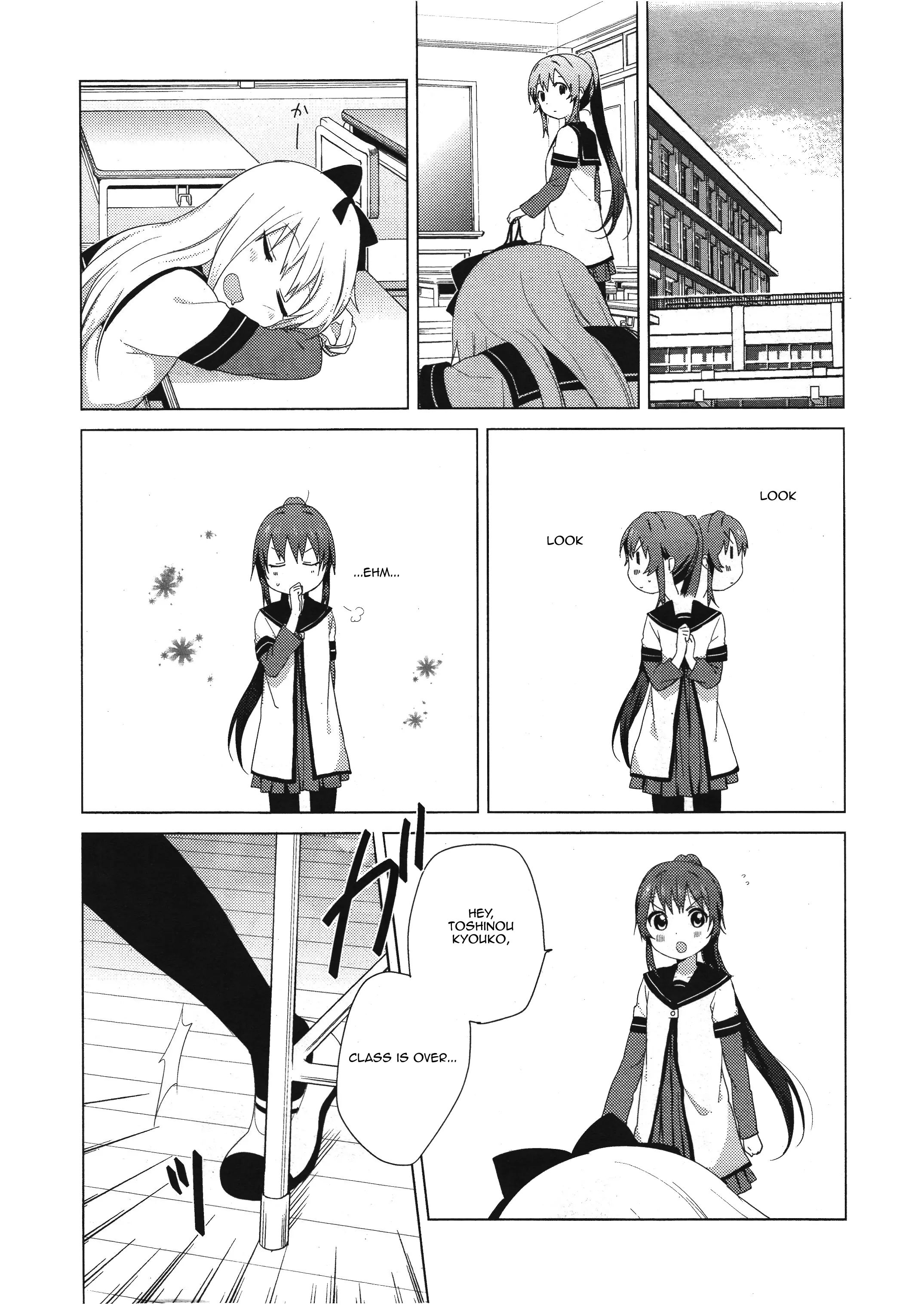 Yuru Yuri - Vol.10 Chapter 64: Ayano's Ponytail, Kyouko's Ribbon