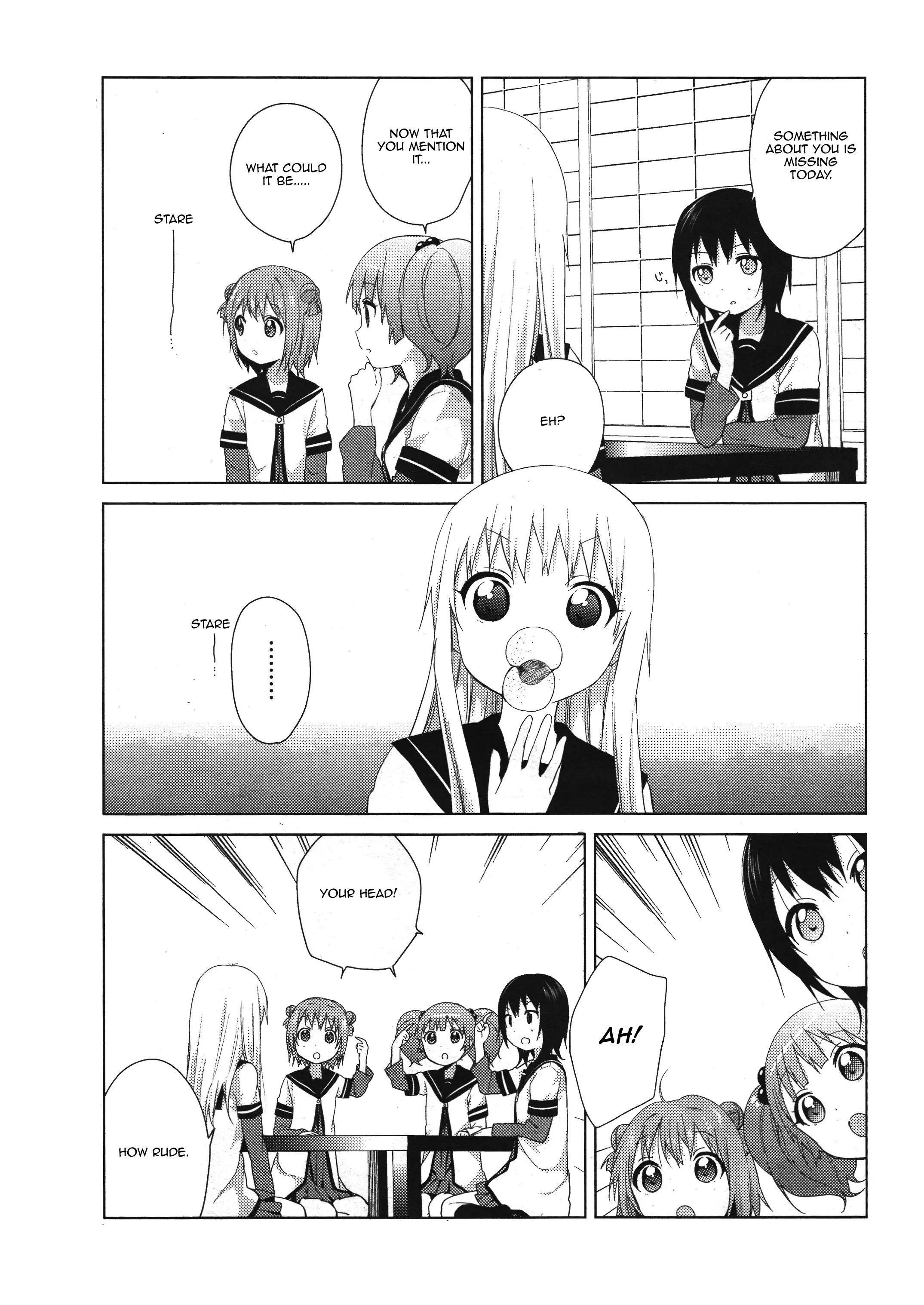 Yuru Yuri - Vol.10 Chapter 64: Ayano's Ponytail, Kyouko's Ribbon