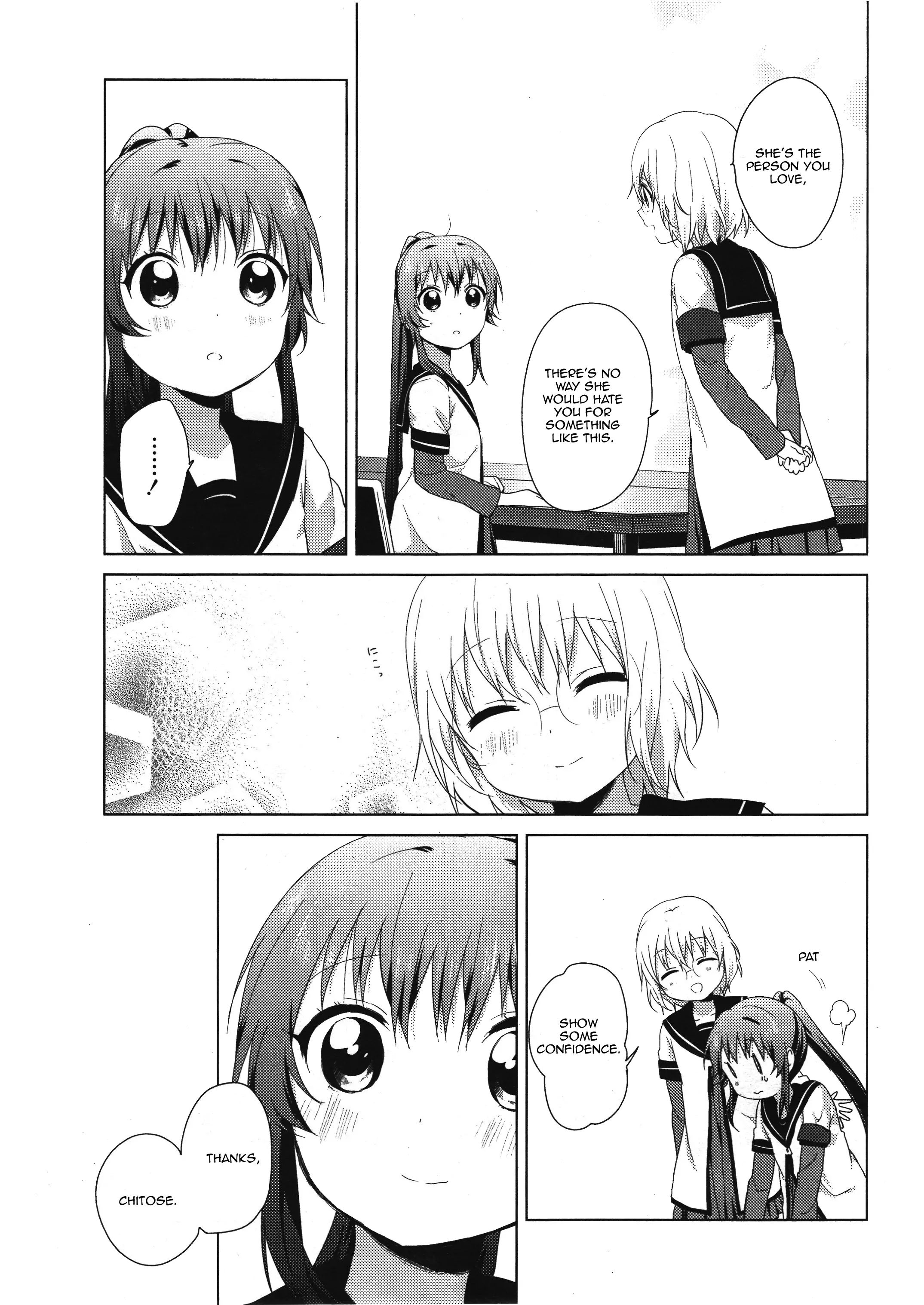 Yuru Yuri - Vol.10 Chapter 64: Ayano's Ponytail, Kyouko's Ribbon