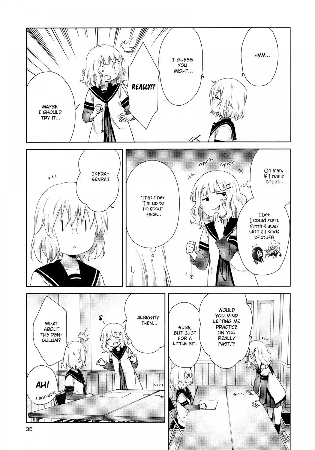 Yuru Yuri - Vol.16 Chapter 121: You Are Getting Very Sleepy...