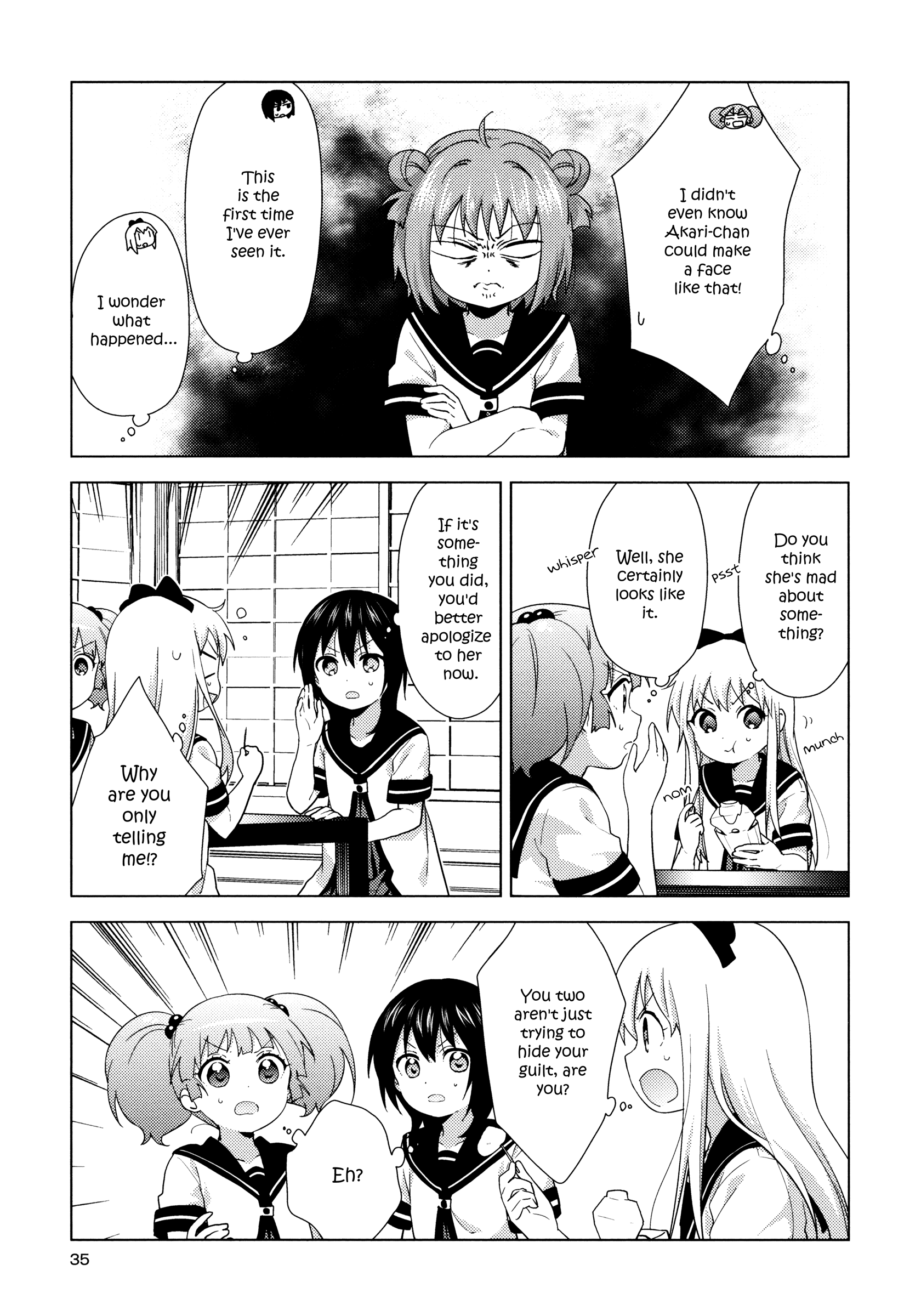 Yuru Yuri - Vol.18 Chapter 141: Are You Mad At Me?