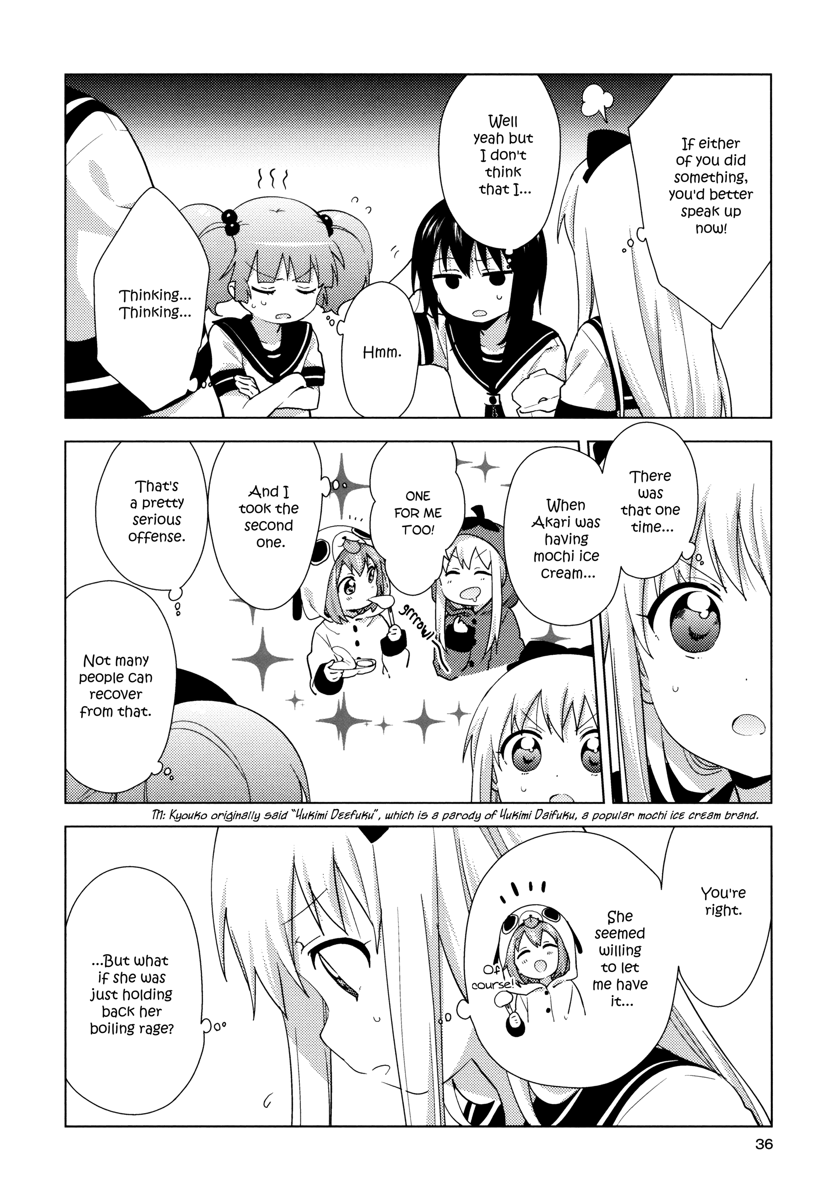 Yuru Yuri - Vol.18 Chapter 141: Are You Mad At Me?