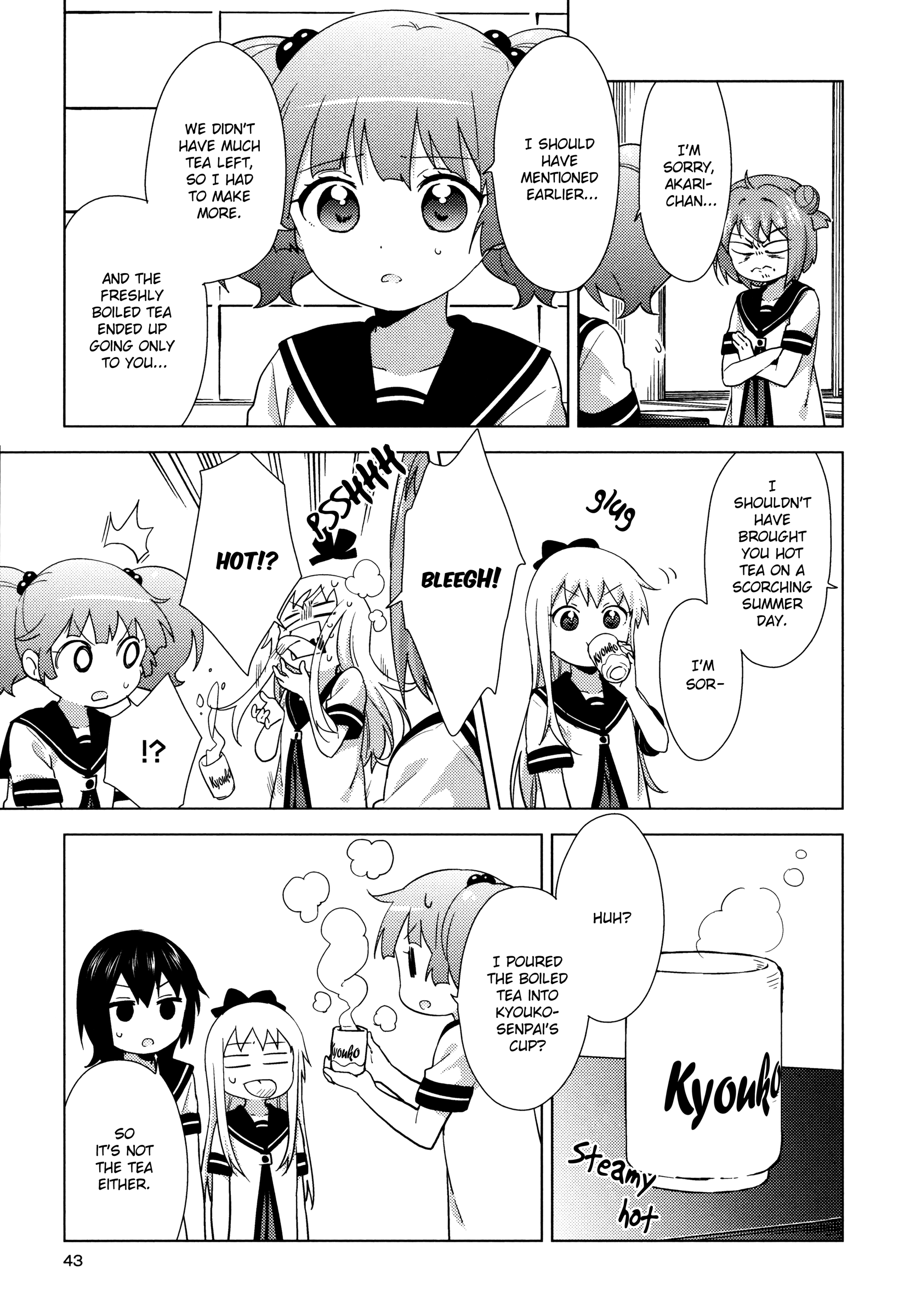 Yuru Yuri - Vol.18 Chapter 141: Are You Mad At Me?