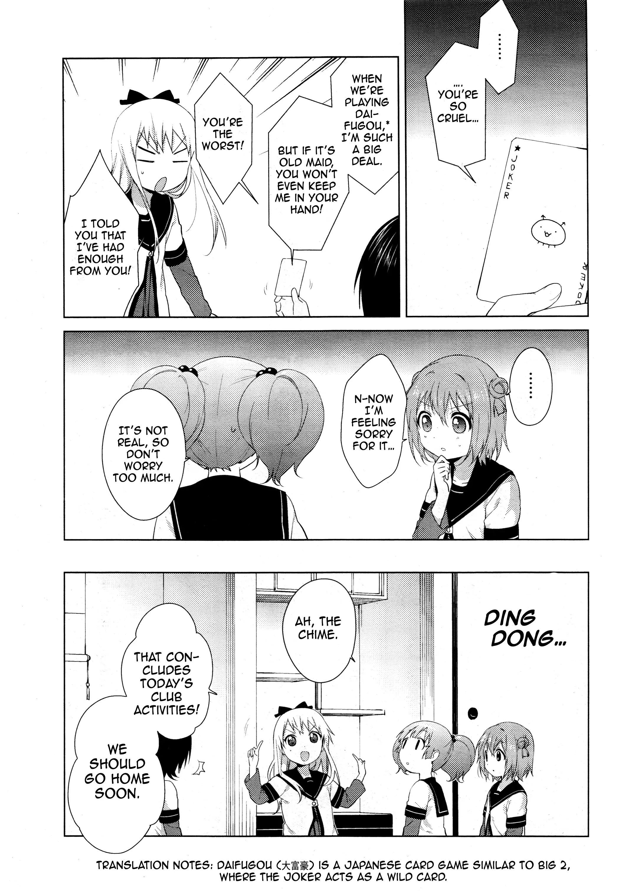 Yuru Yuri - Vol.11 Chapter 71: Yui-Nyan's Offensive Power