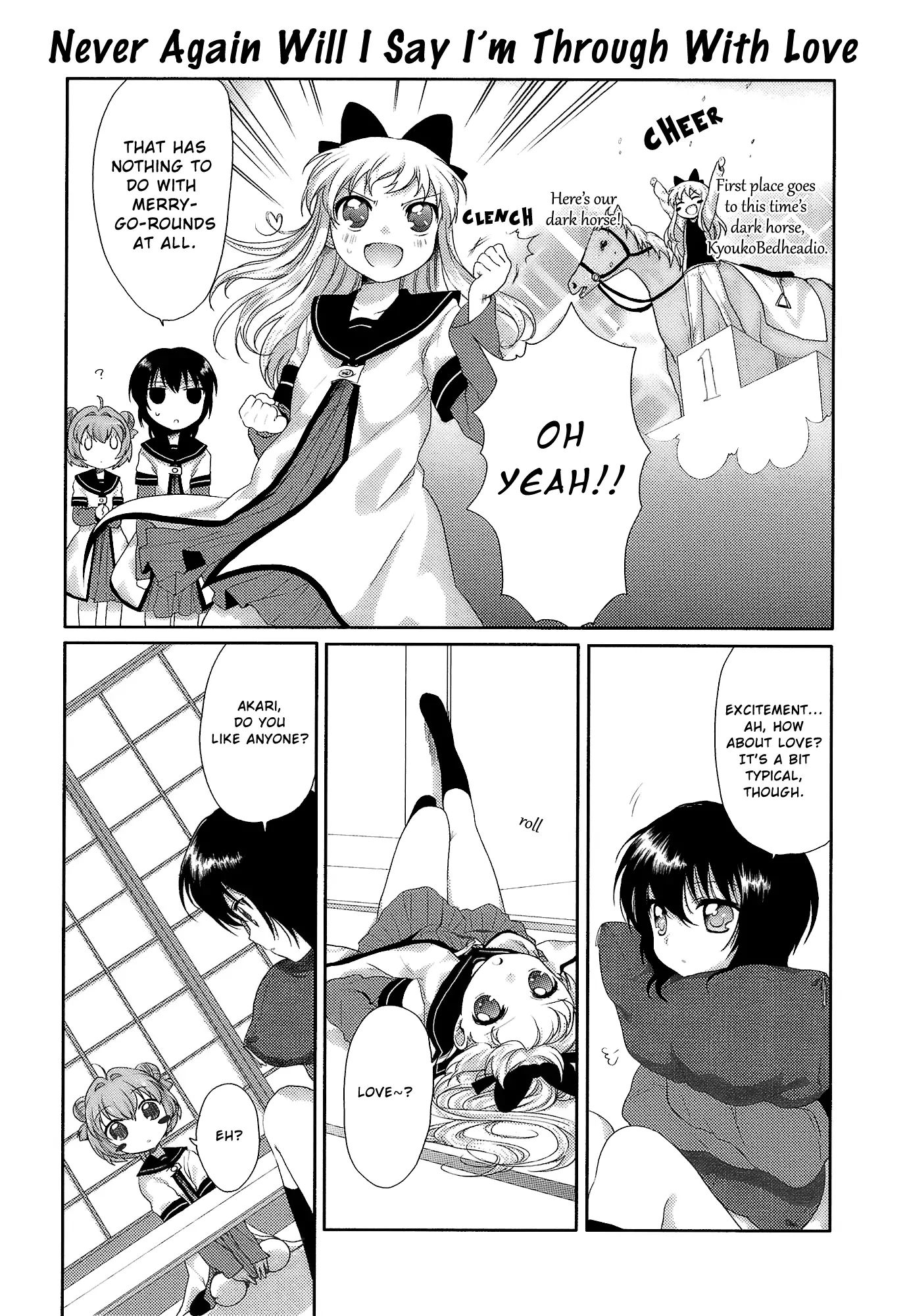 Yuru Yuri - Vol.1 Chapter 3: Exciting Days