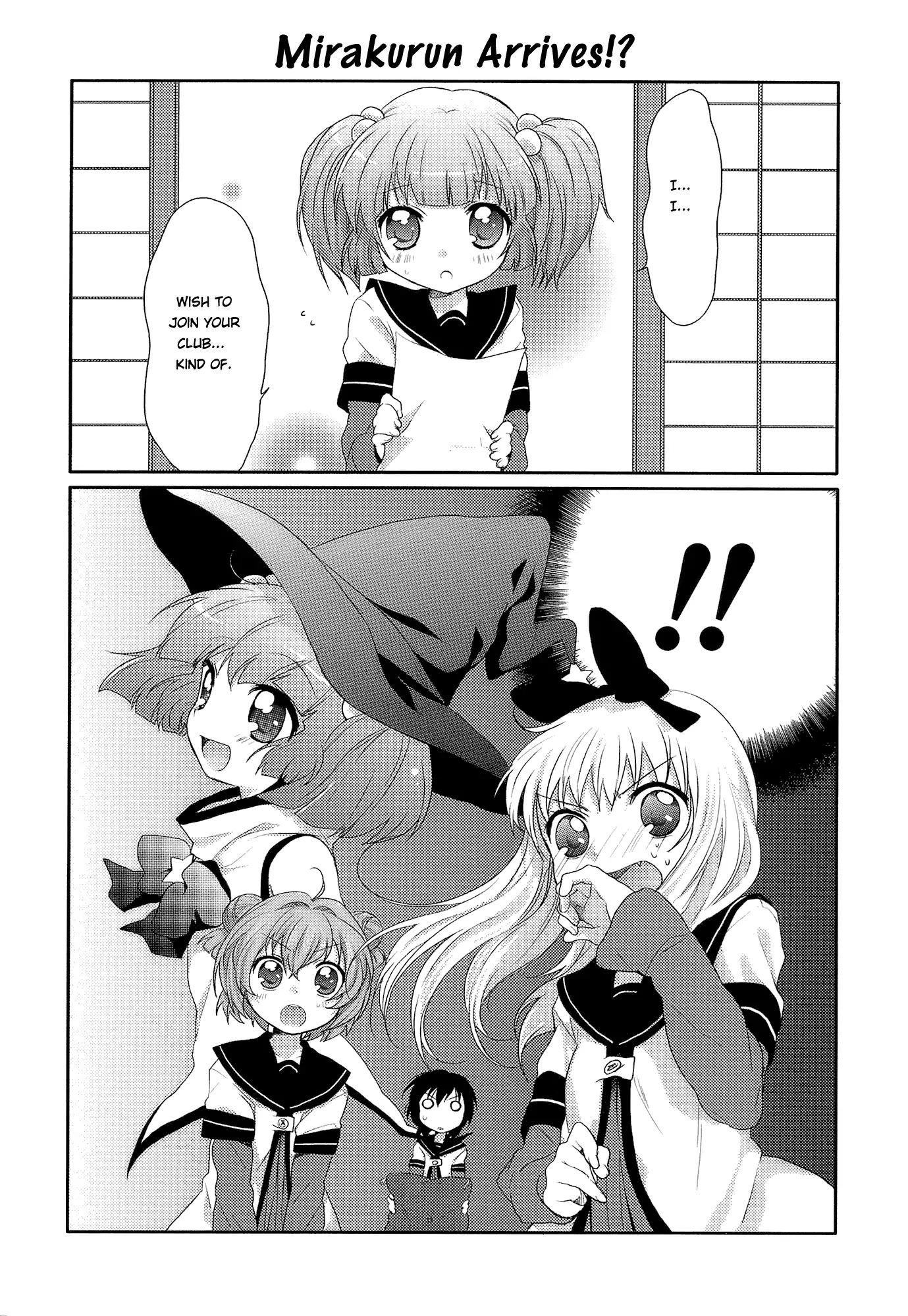 Yuru Yuri - Vol.1 Chapter 3: Exciting Days