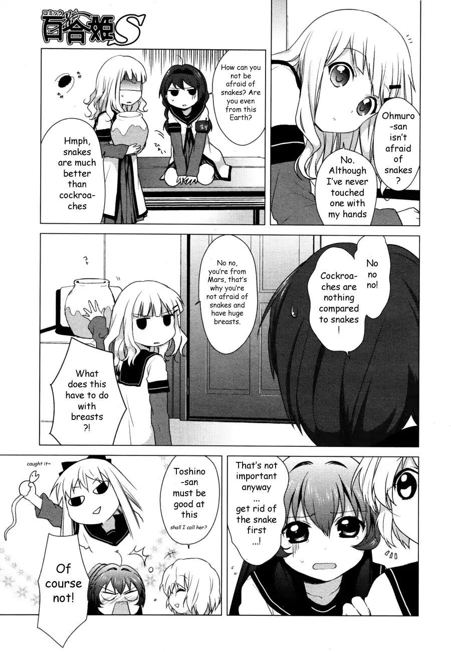 Yuru Yuri - Vol.3 Chapter 28: Hey, Yellow Snake, Don't Come Any Closer!!