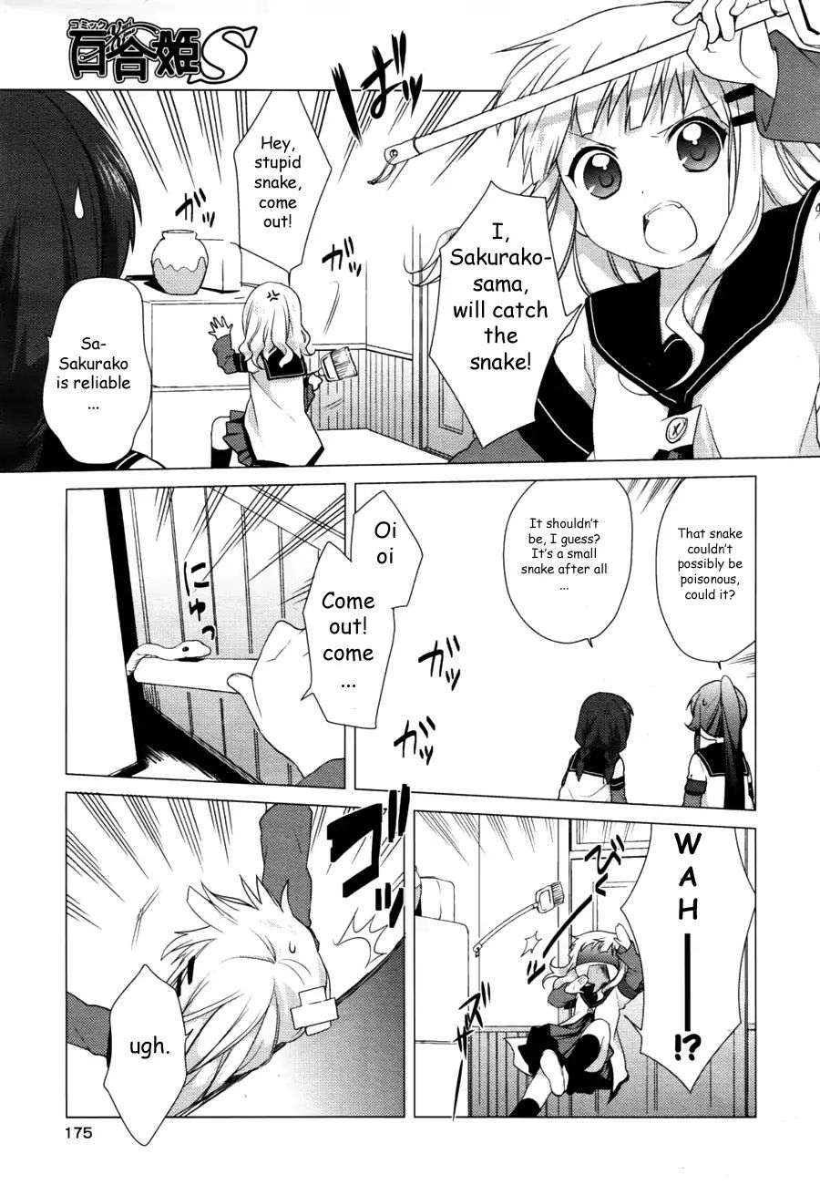 Yuru Yuri - Vol.3 Chapter 28: Hey, Yellow Snake, Don't Come Any Closer!!