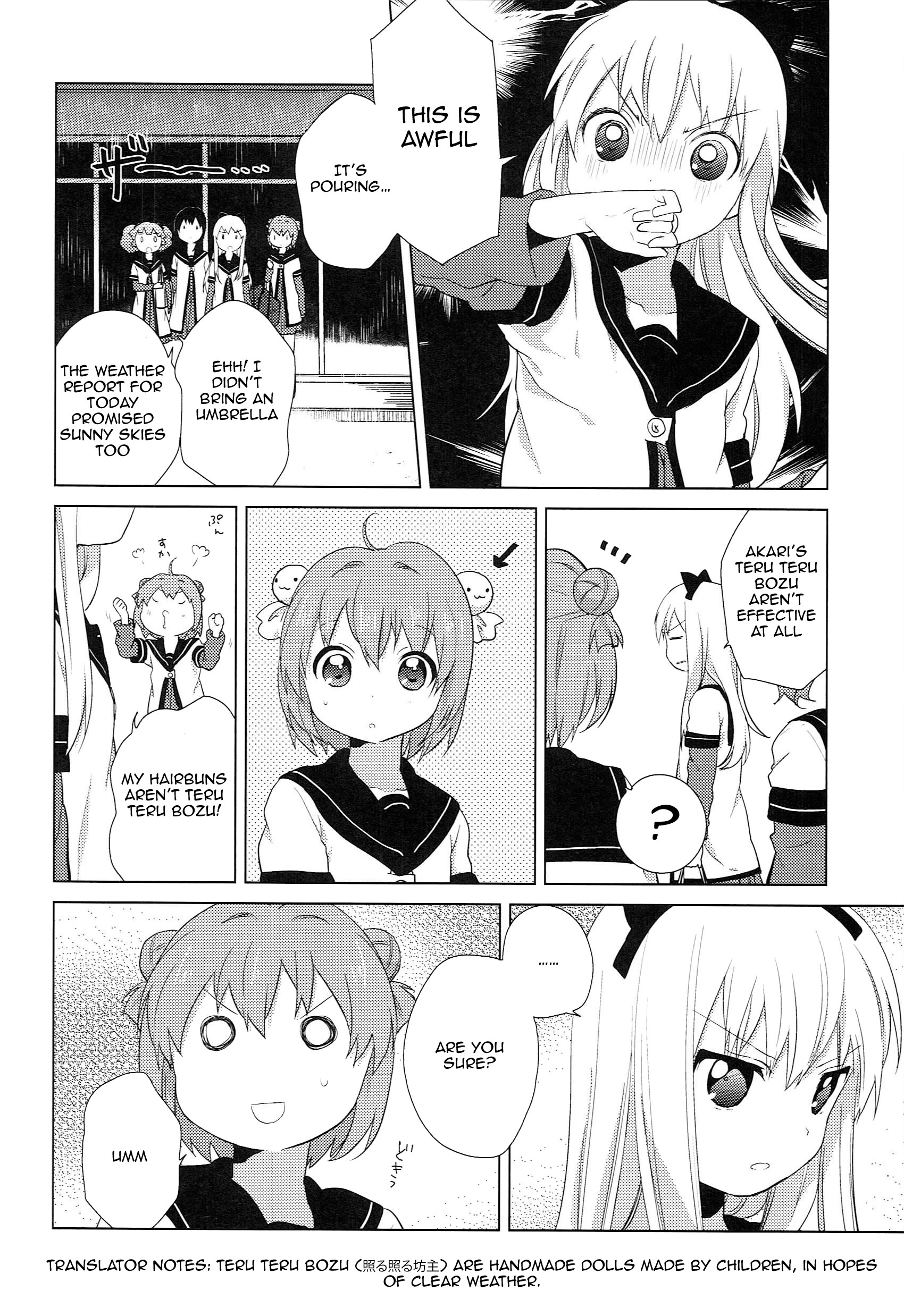 Yuru Yuri - Vol.6 Chapter 51.04: Special 2 - Rainy Season Come On♪ No Problem