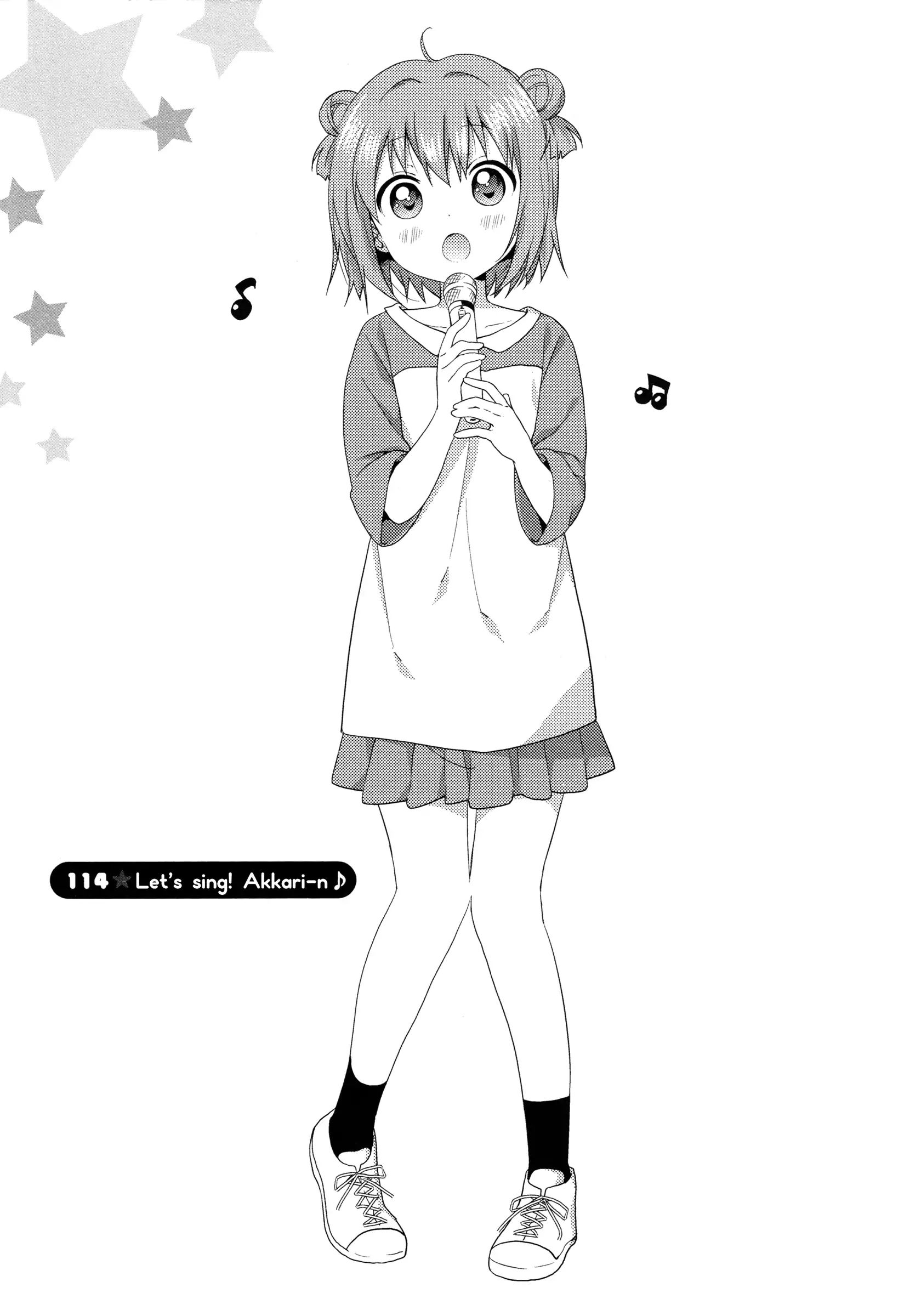 Yuru Yuri - Vol.15 Chapter 114: Let's Sing! Akkari-N